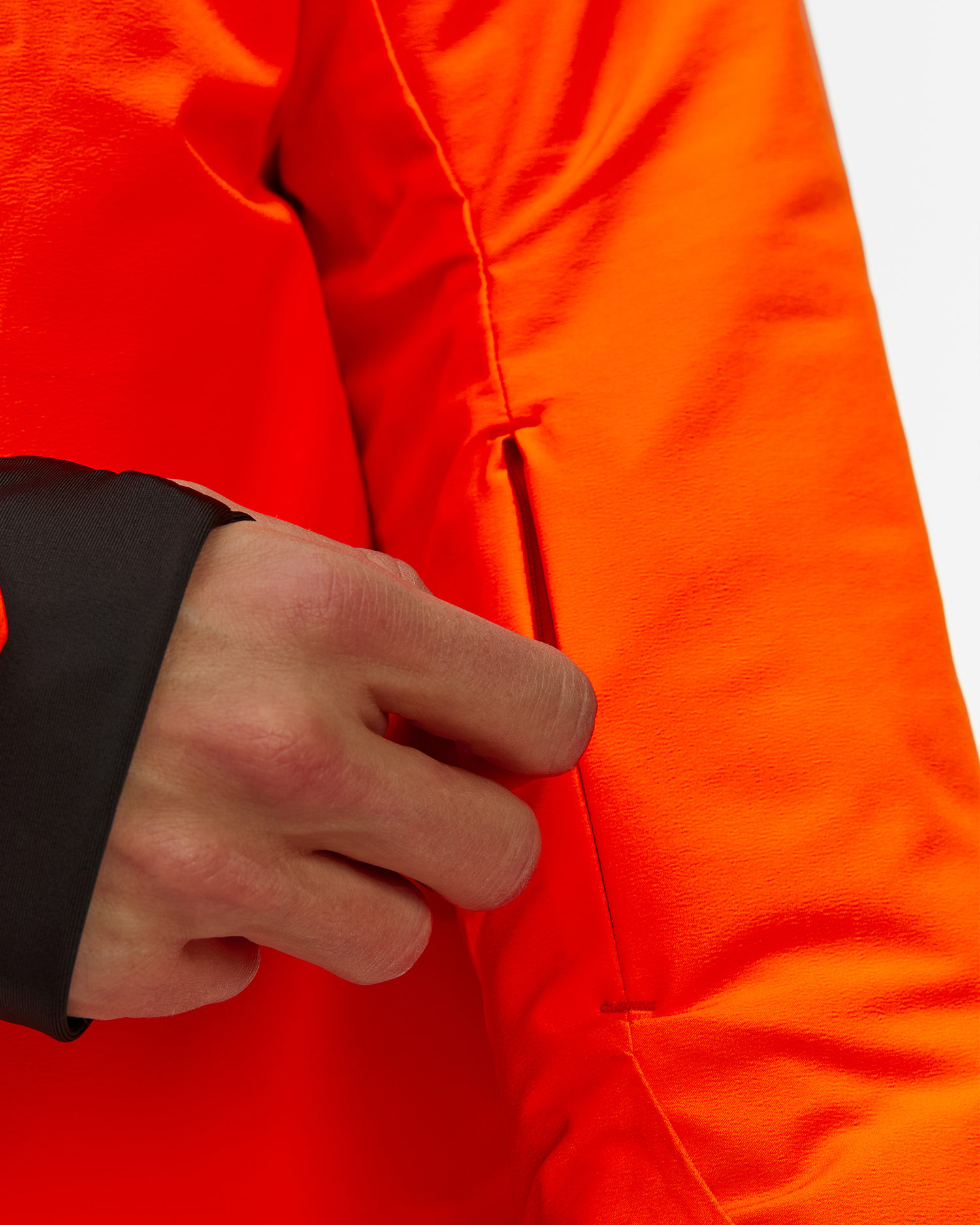 Kurtka narciarska męska Descente Stream pomarańczowa