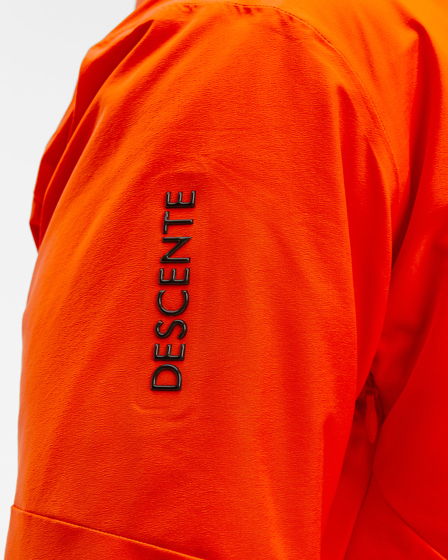 Kurtka narciarska męska Descente Stream pomarańczowa