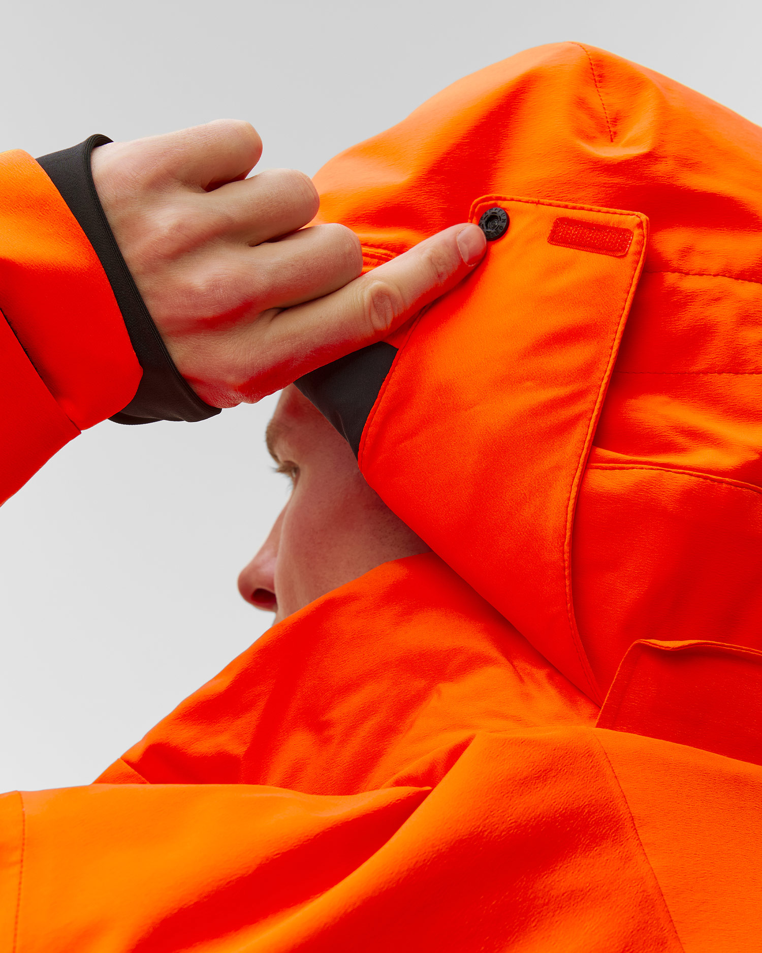 Kurtka narciarska męska Descente Stream pomarańczowa