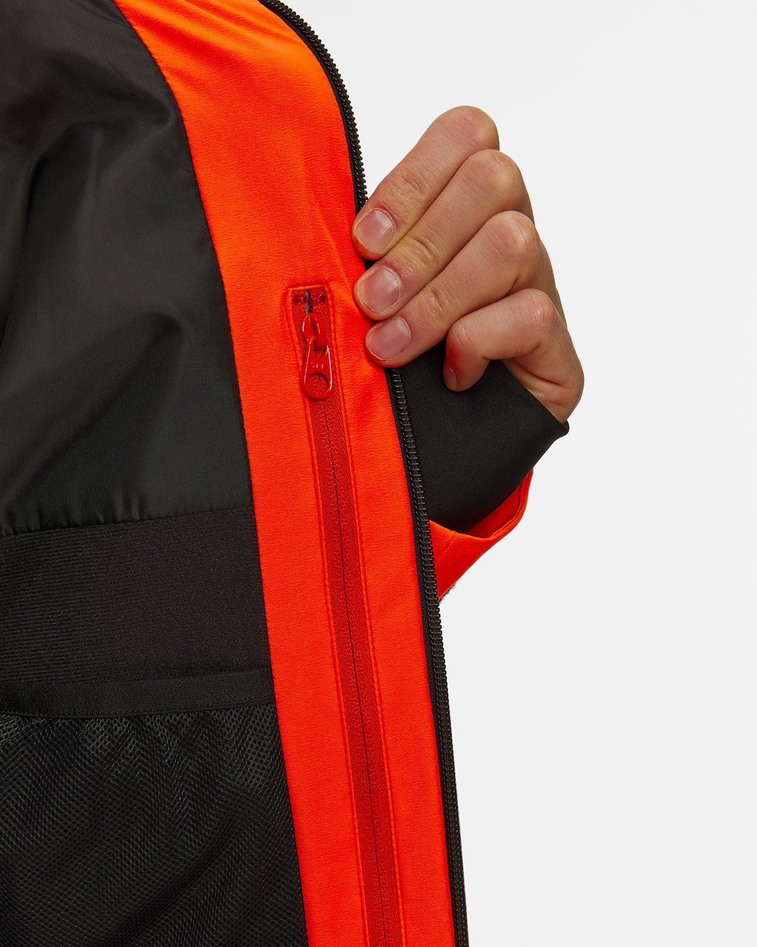 Kurtka narciarska męska Descente Stream pomarańczowa