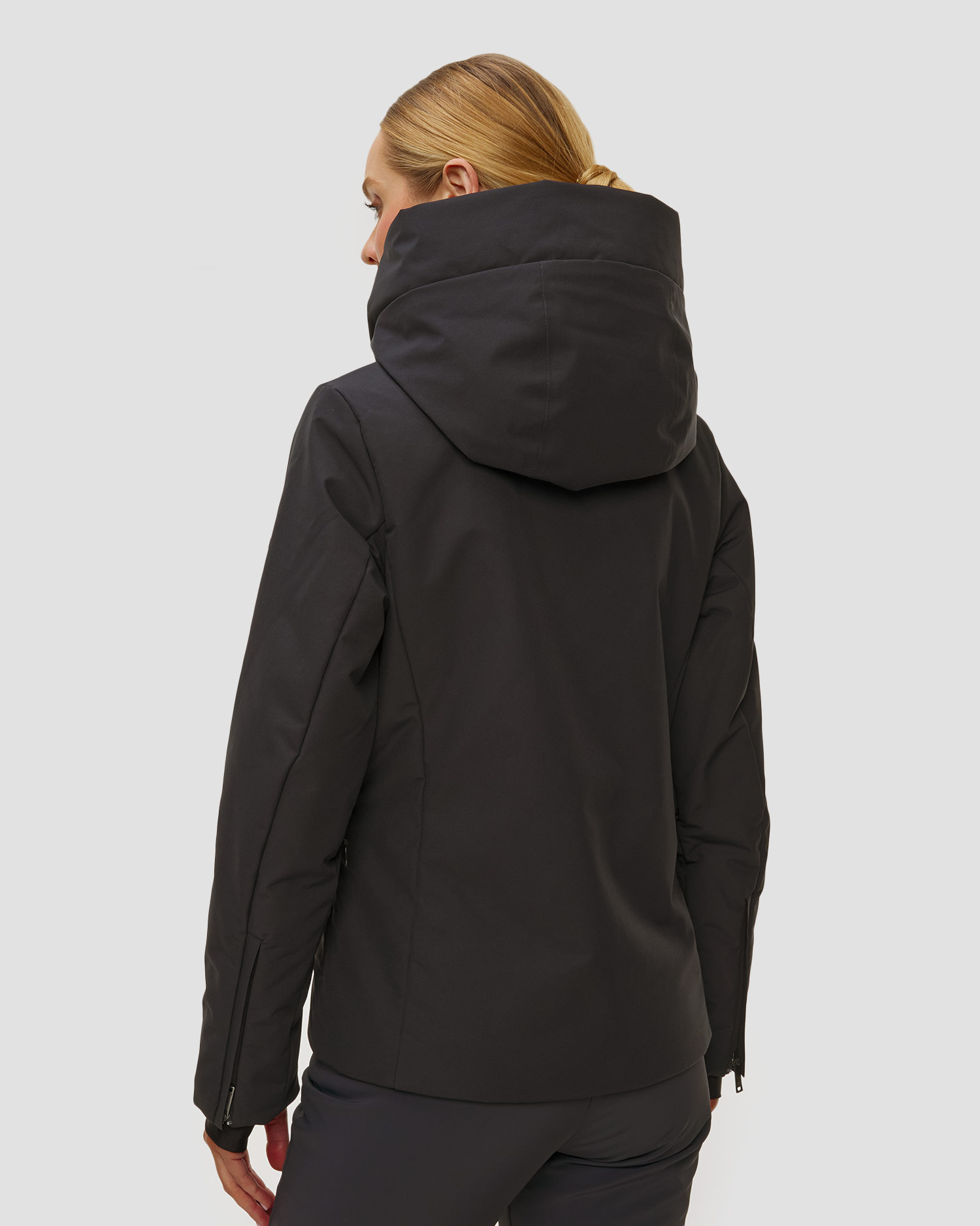 Kurtka narciarska damska Descente Puff Jacket czarna