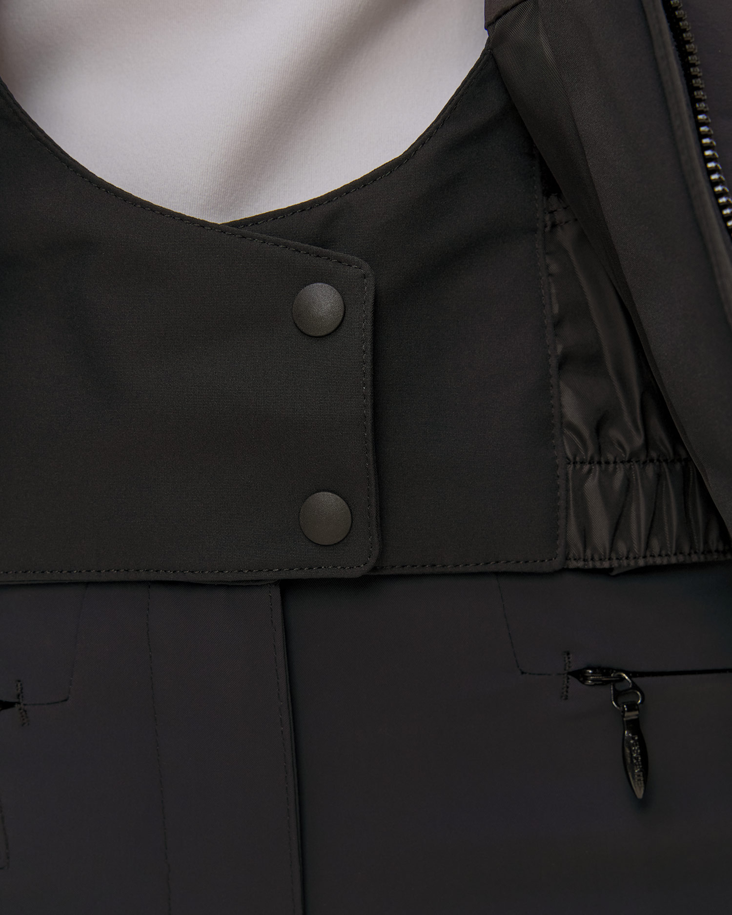 Kurtka narciarska damska Descente Puff Jacket czarna