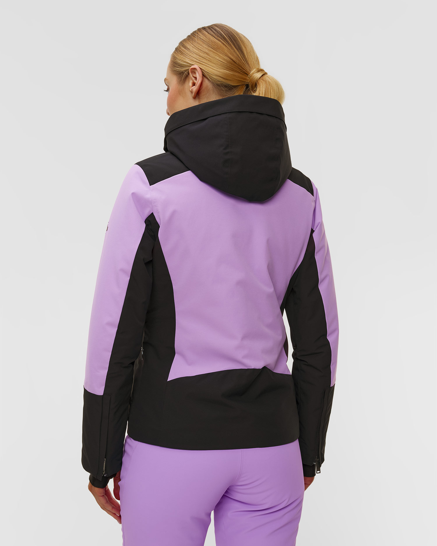Kurtka narciarska damska Descente Insulated Jacket fioletowo-czarna