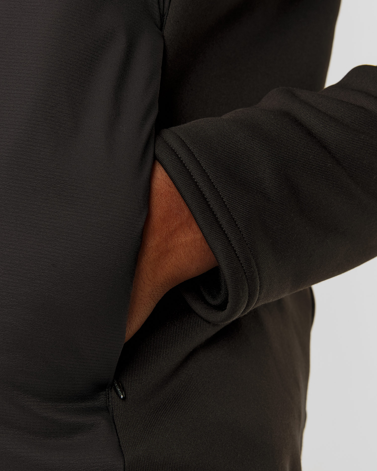 Bluza techniczna męska Descente Stretch Light Puff Midlayer czarna