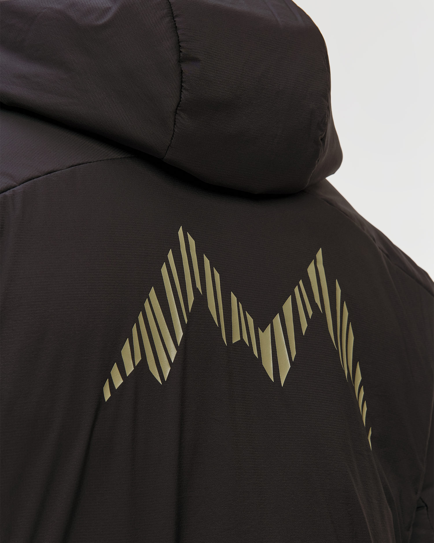 Pánska midlayer bunda Descente Light Insulation Hoodie čierna