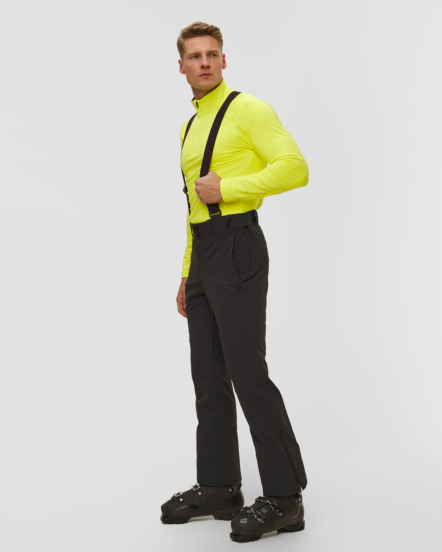 Spodnie narciarskie męskie Descente Swiss Wide Pants czarne