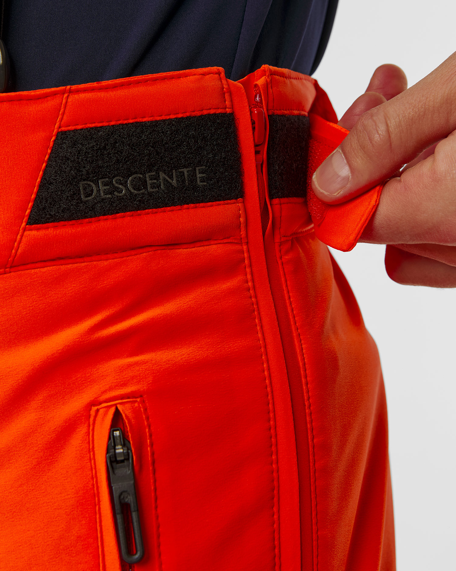 Pánske lyžiarske nohavice Descente Smooth Pants oranžové