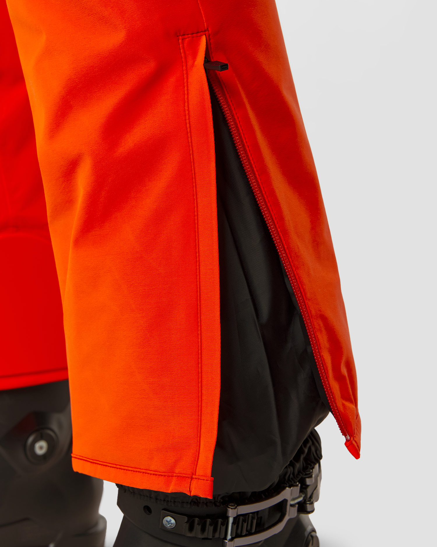 Spodnie narciarskie męskie Descente Smooth Pants pomarańczowe