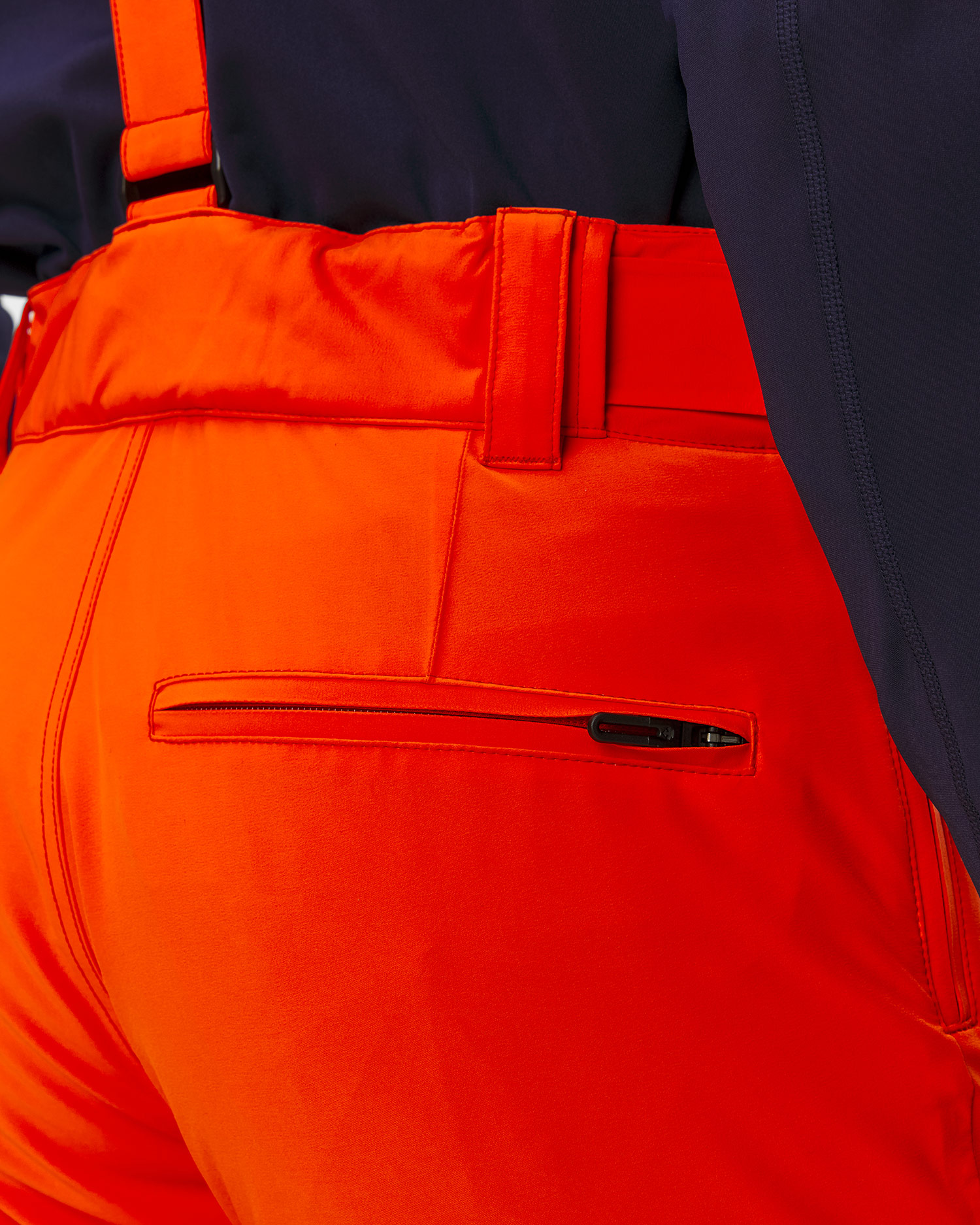 Pánske lyžiarske nohavice Descente Smooth Pants oranžové