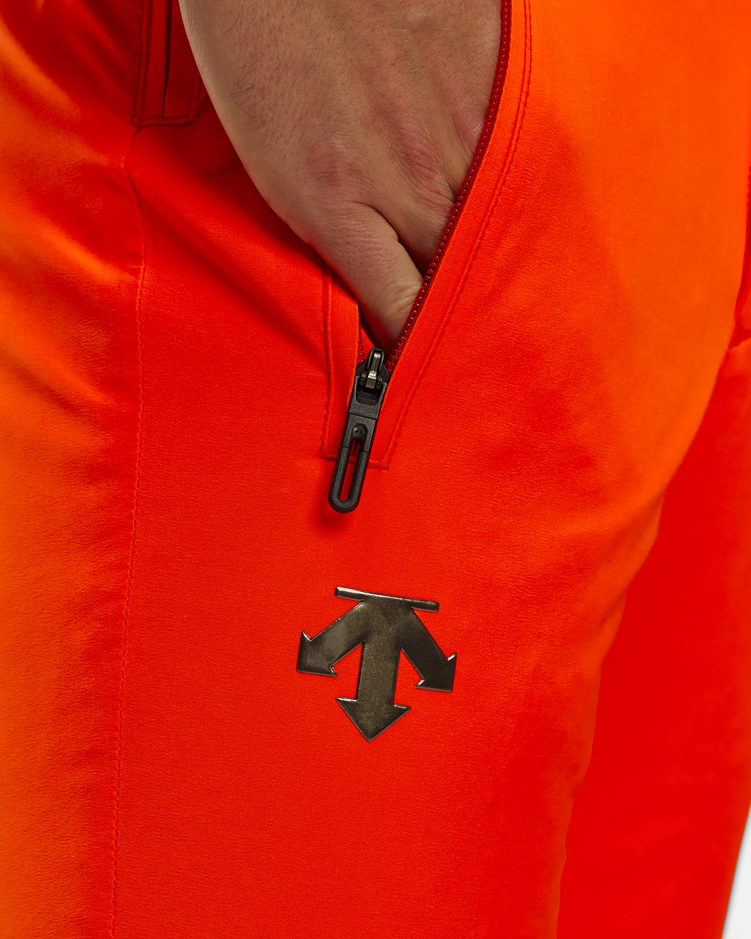 Pánske lyžiarske nohavice Descente Smooth Pants oranžové