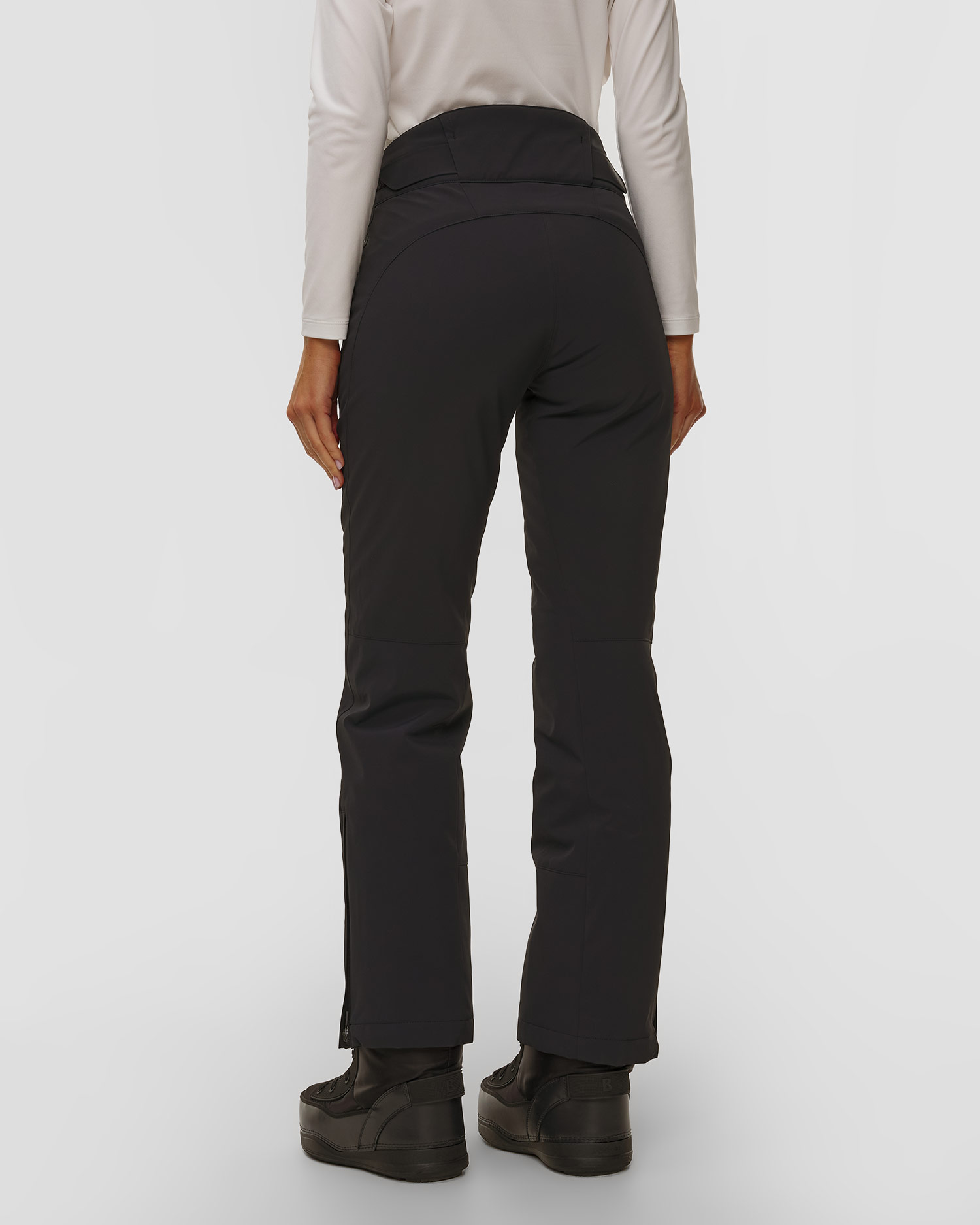 Spodnie narciarskie z wysokim stanem Descente Insulated Pants czarne