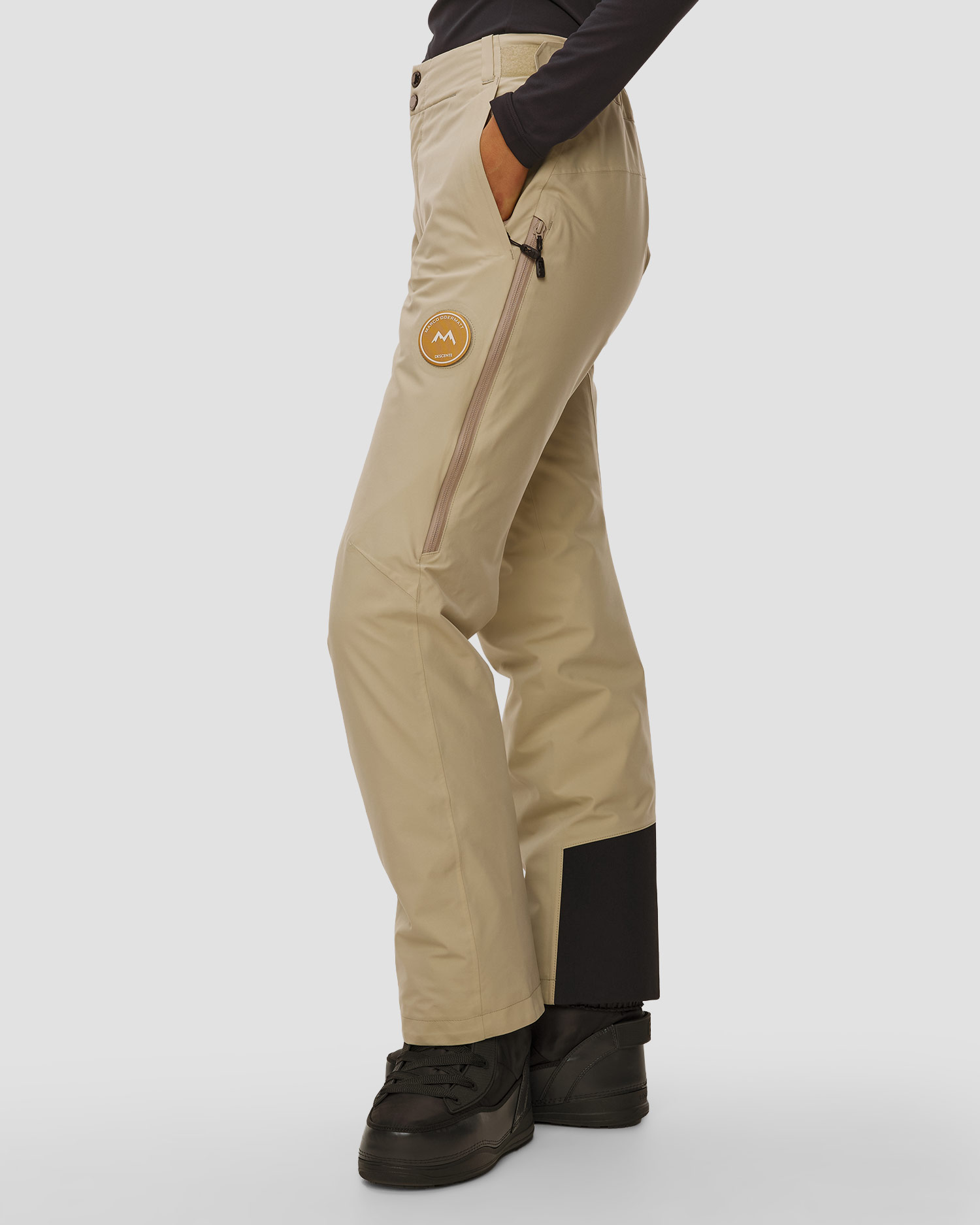 Spodnie narciarskie damskie Descente Ski Pants beżowe