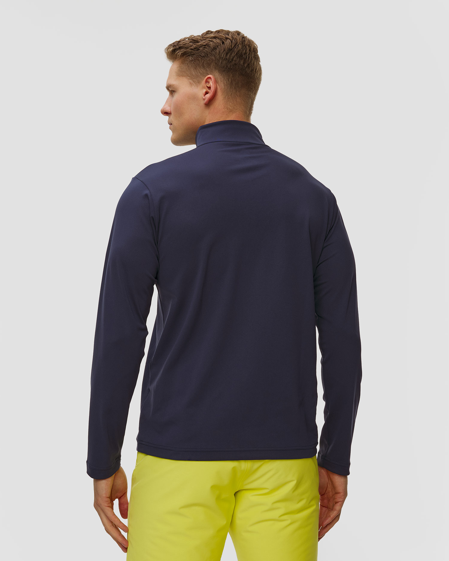 Men's ski turtleneck Descente Chest Logo T-Neck navy blue