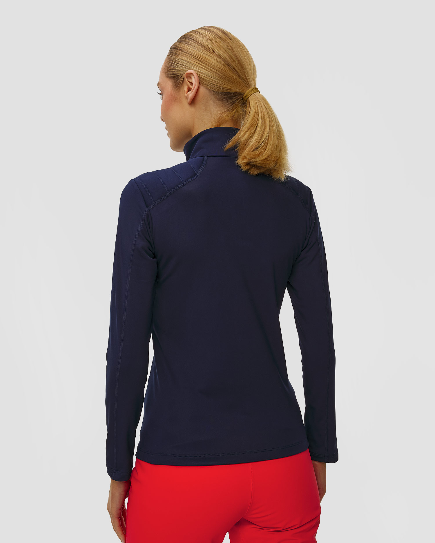 Women's ski turtleneck Descente Womens T-Neck navy blue