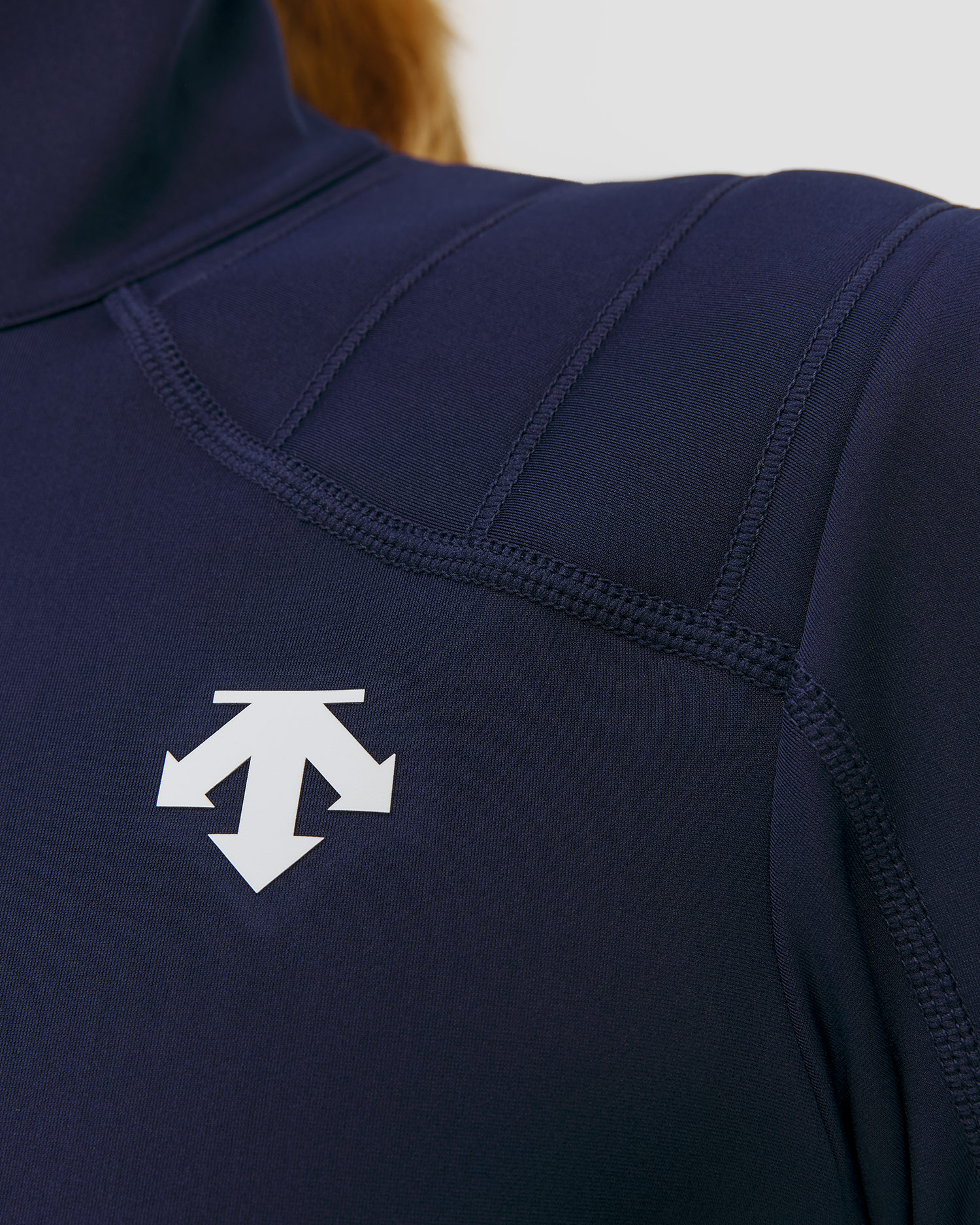 Women's ski turtleneck Descente Womens T-Neck navy blue