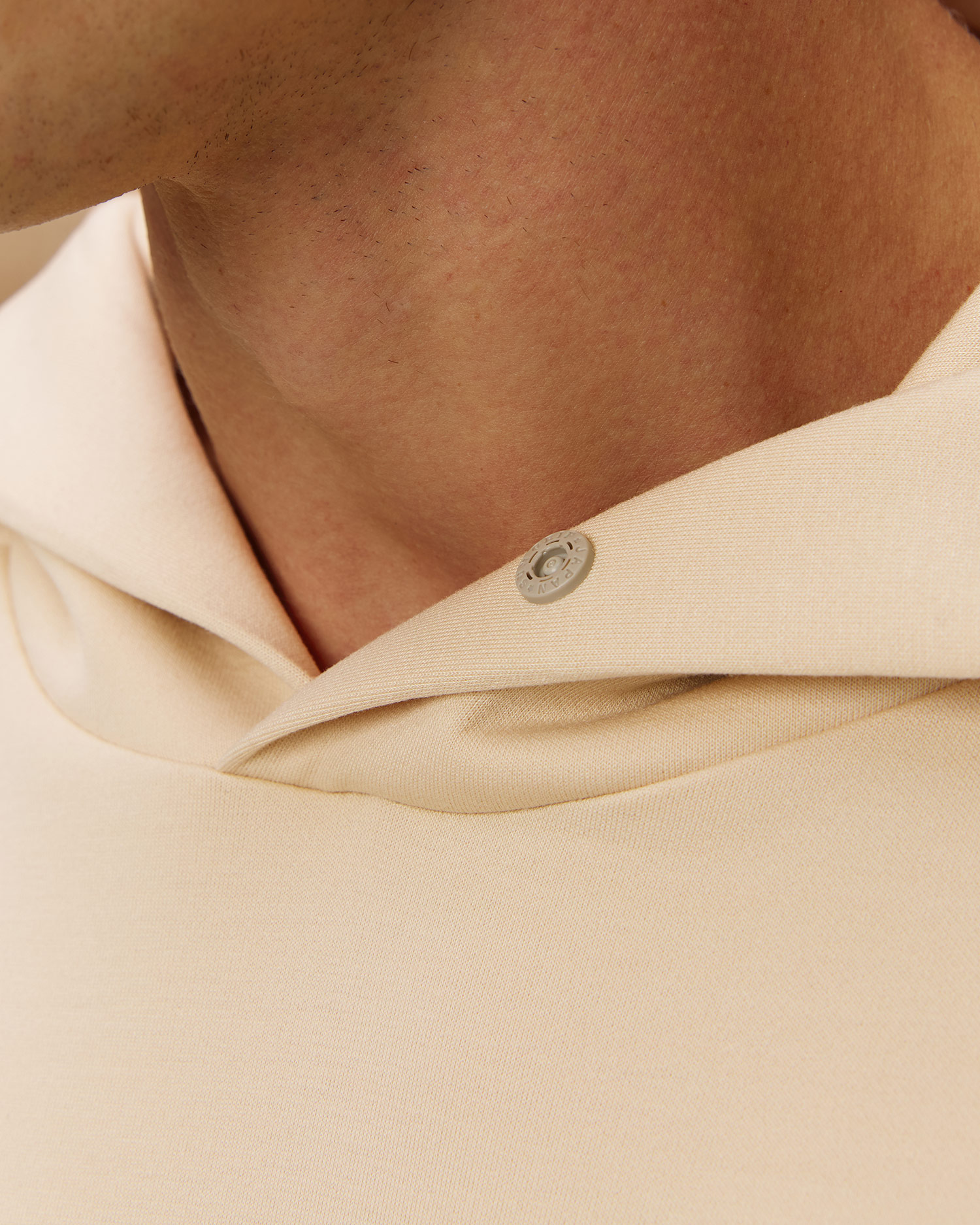 Pánska mikina s kapucňou Descente Marco Sweat Hoodie béžová