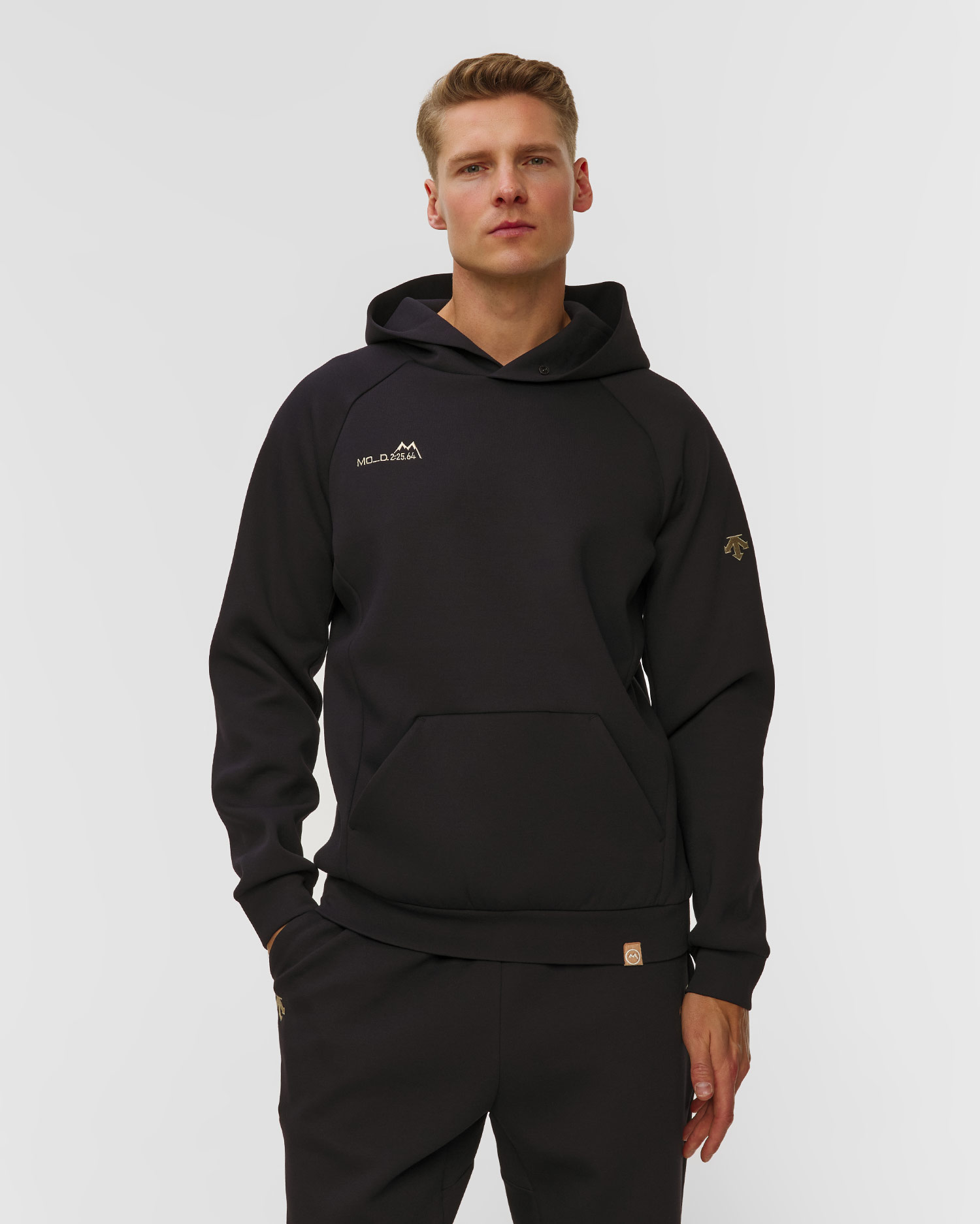 Men's hoodie Descente Marco Sweat Hoodie black