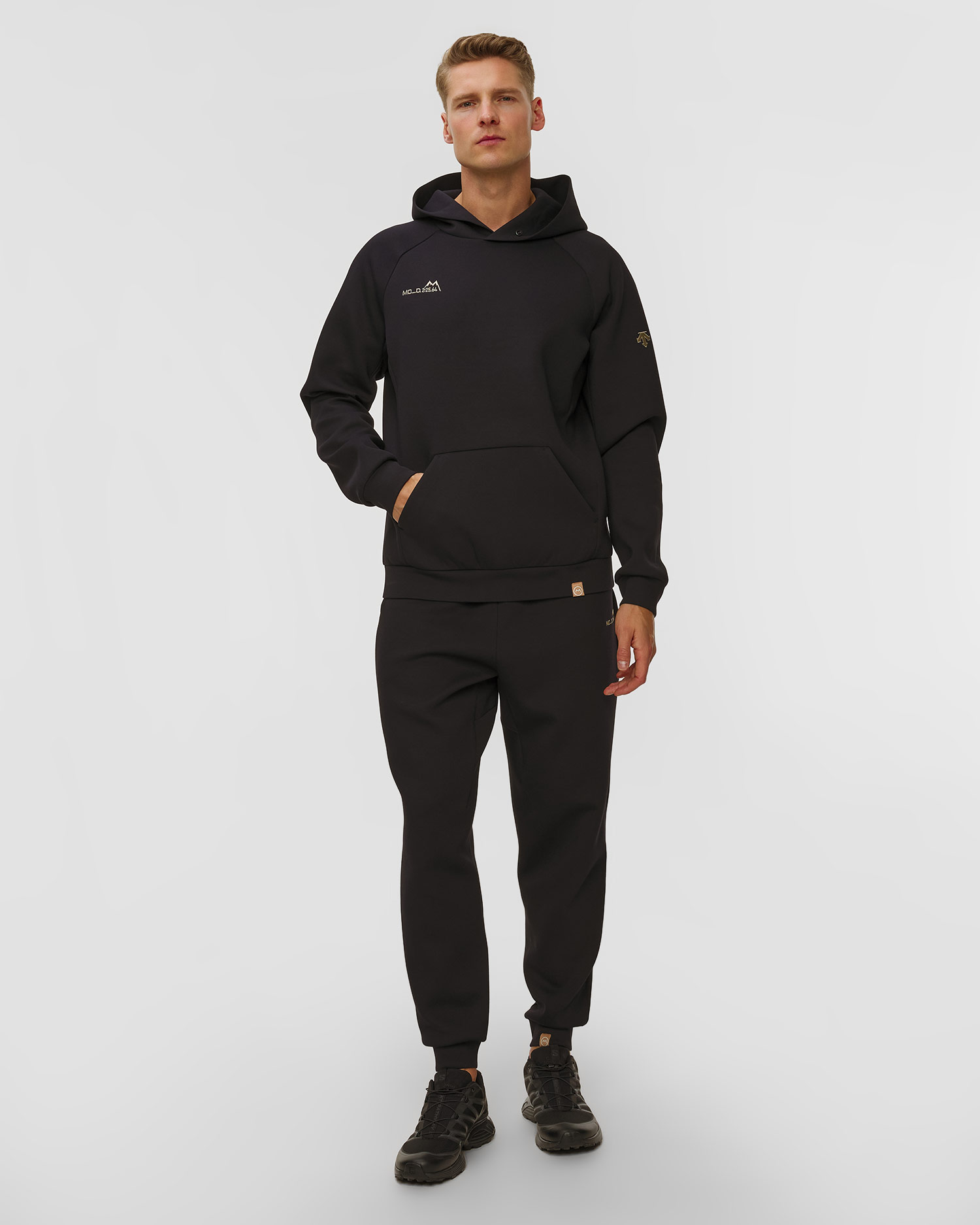 Pánska mikina s kapucňou Descente Marco Sweat Hoodie čierna