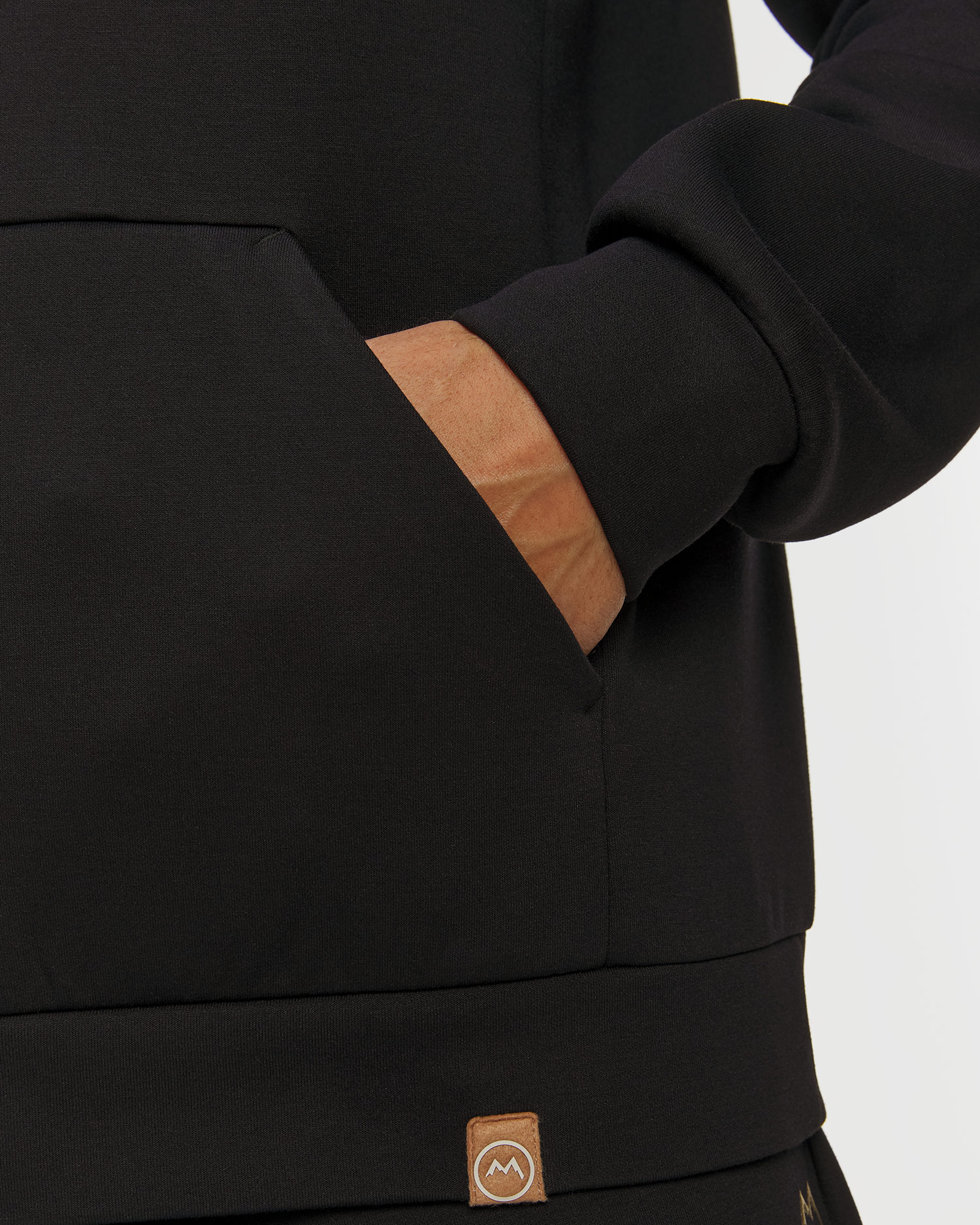 Pánska mikina s kapucňou Descente Marco Sweat Hoodie čierna