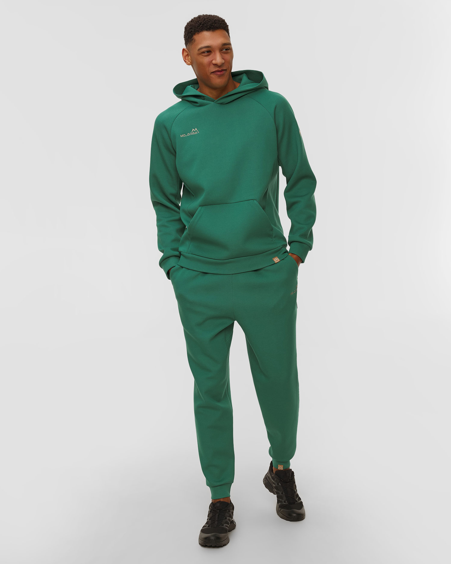 Descente Marco Sweat Hoodie Kapuzenpullover für Herren in Grün