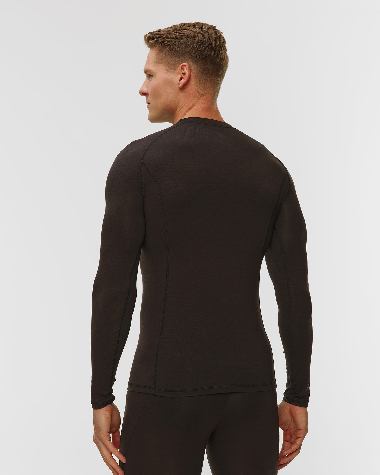 Men's thermoactive T-shirt Descente Base Layer Top black