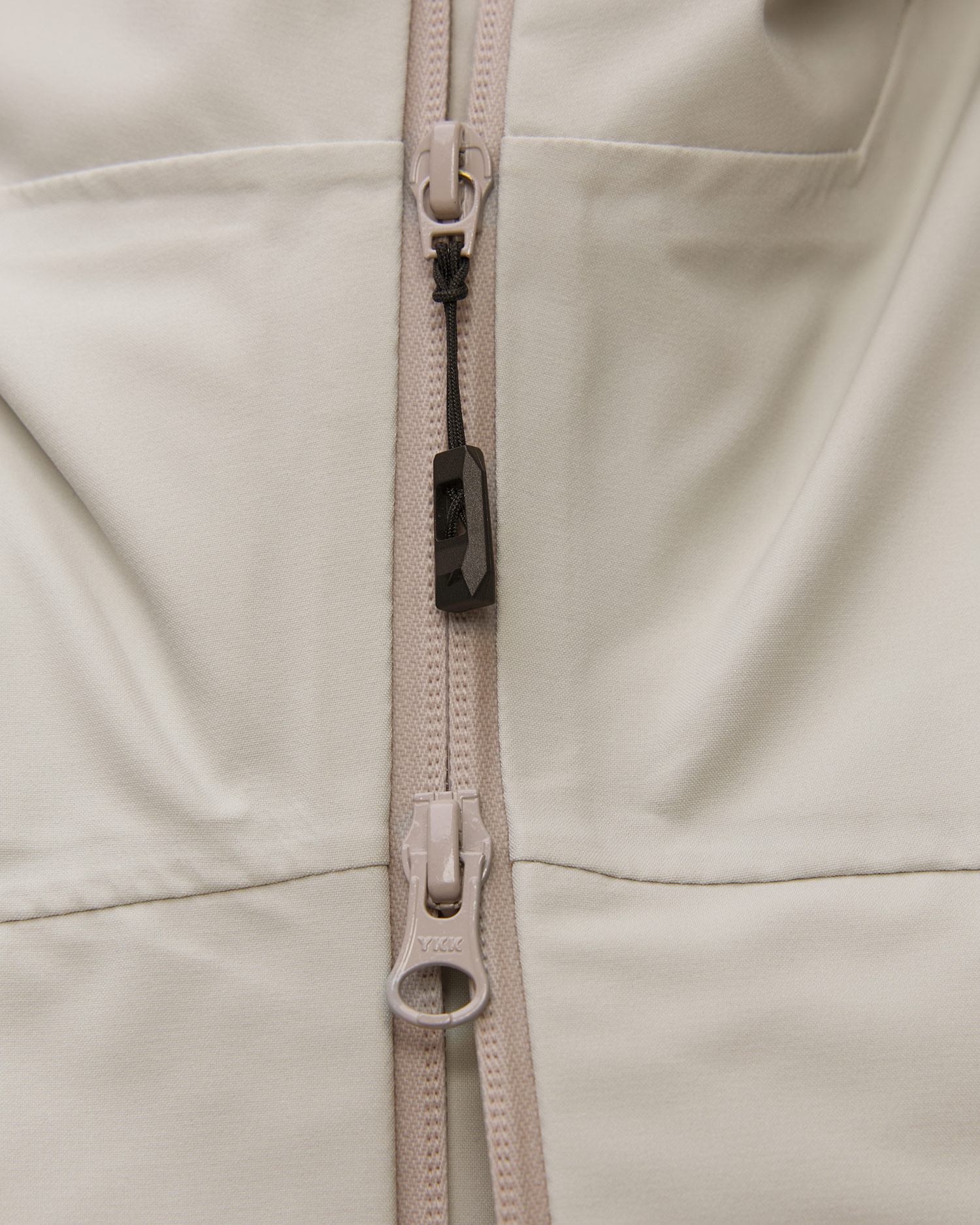 Kurtka narciarska hardsheel damska Descente S.I.O Shell 3L Jacket beżowa