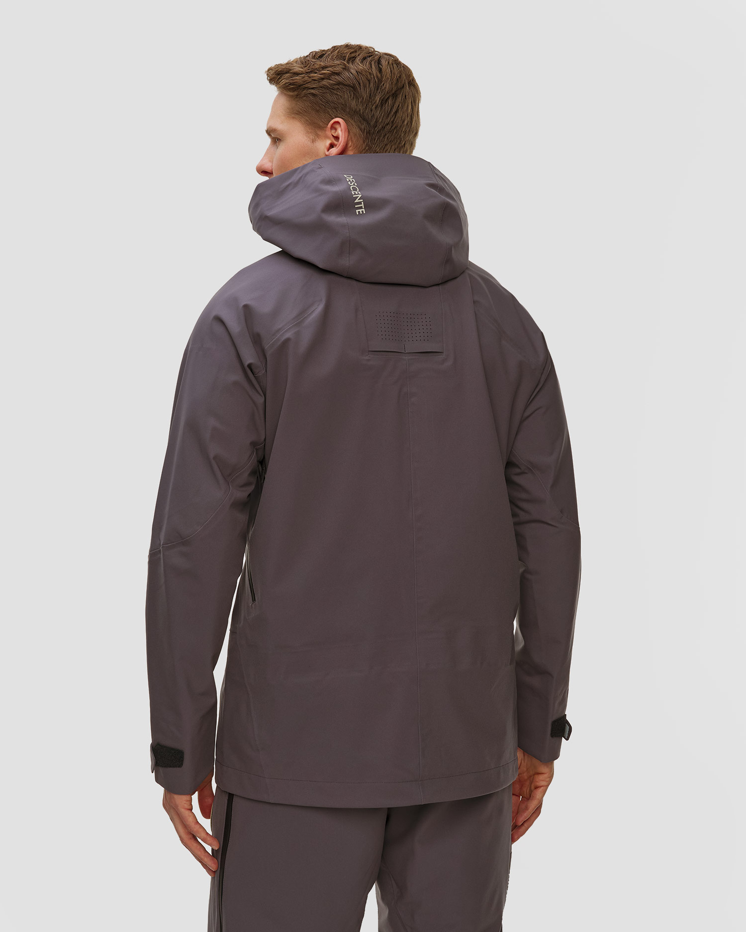 Kurtka narciarska hardsheel męska Descente S.I.O Shell 3L Jacket czarna