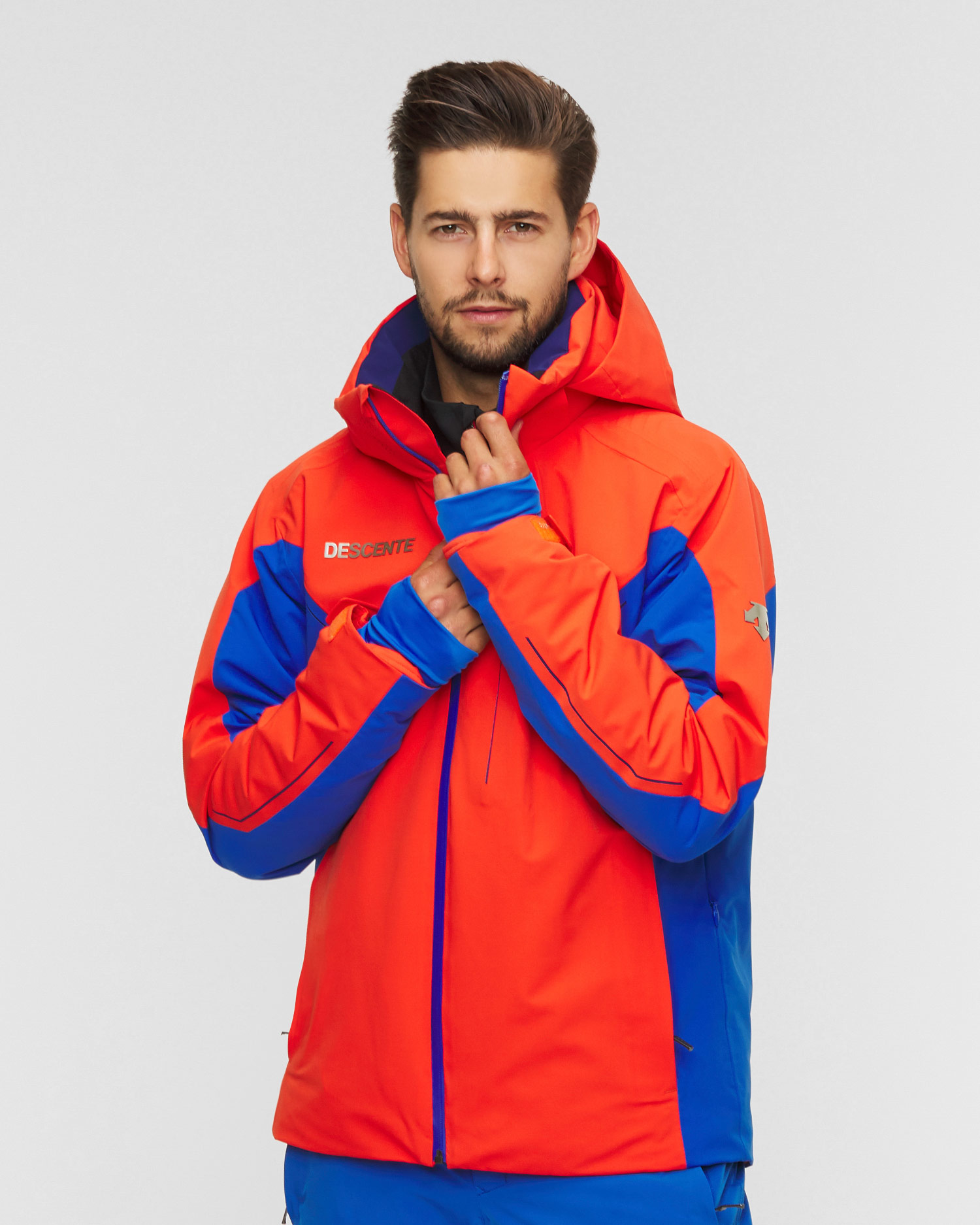 Descente rage insulated ski jacket top