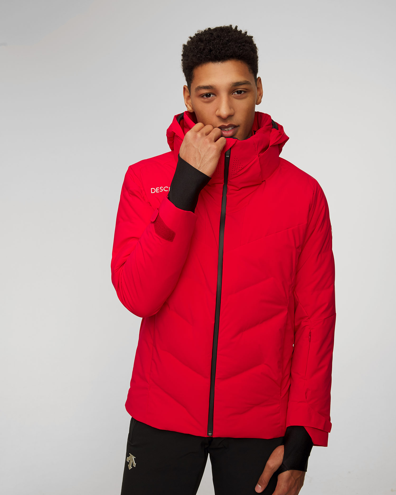 Men s ski jacket Descente CSX DWMWGK26 erd S portofino