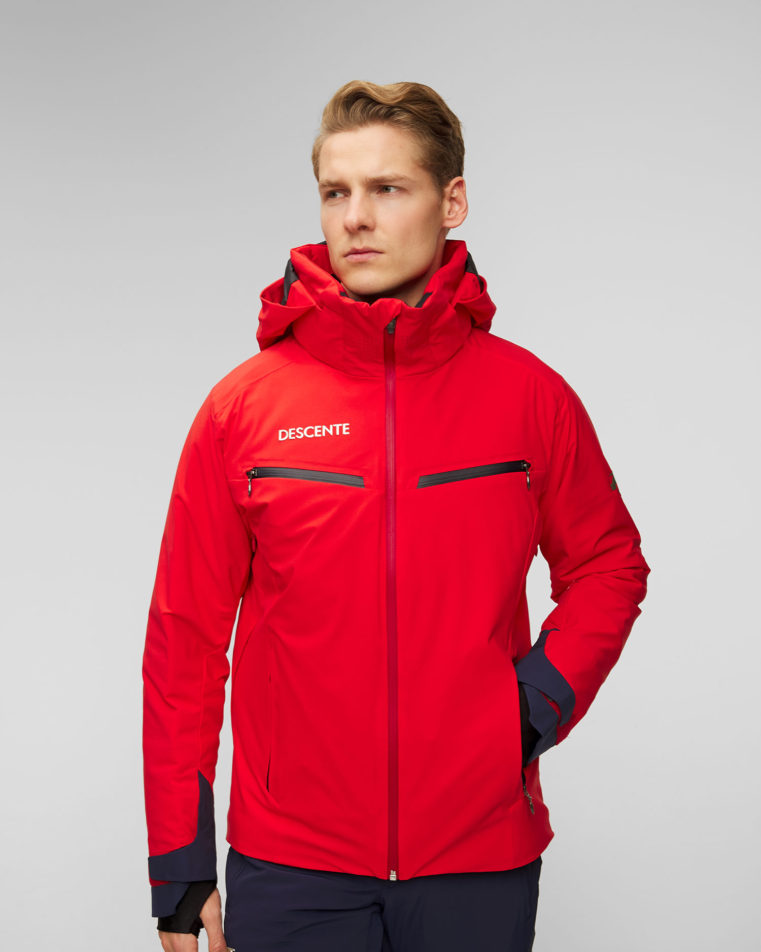 Men's ski jacket Descente Tracy DWMWGK30-erd | S'portofino
