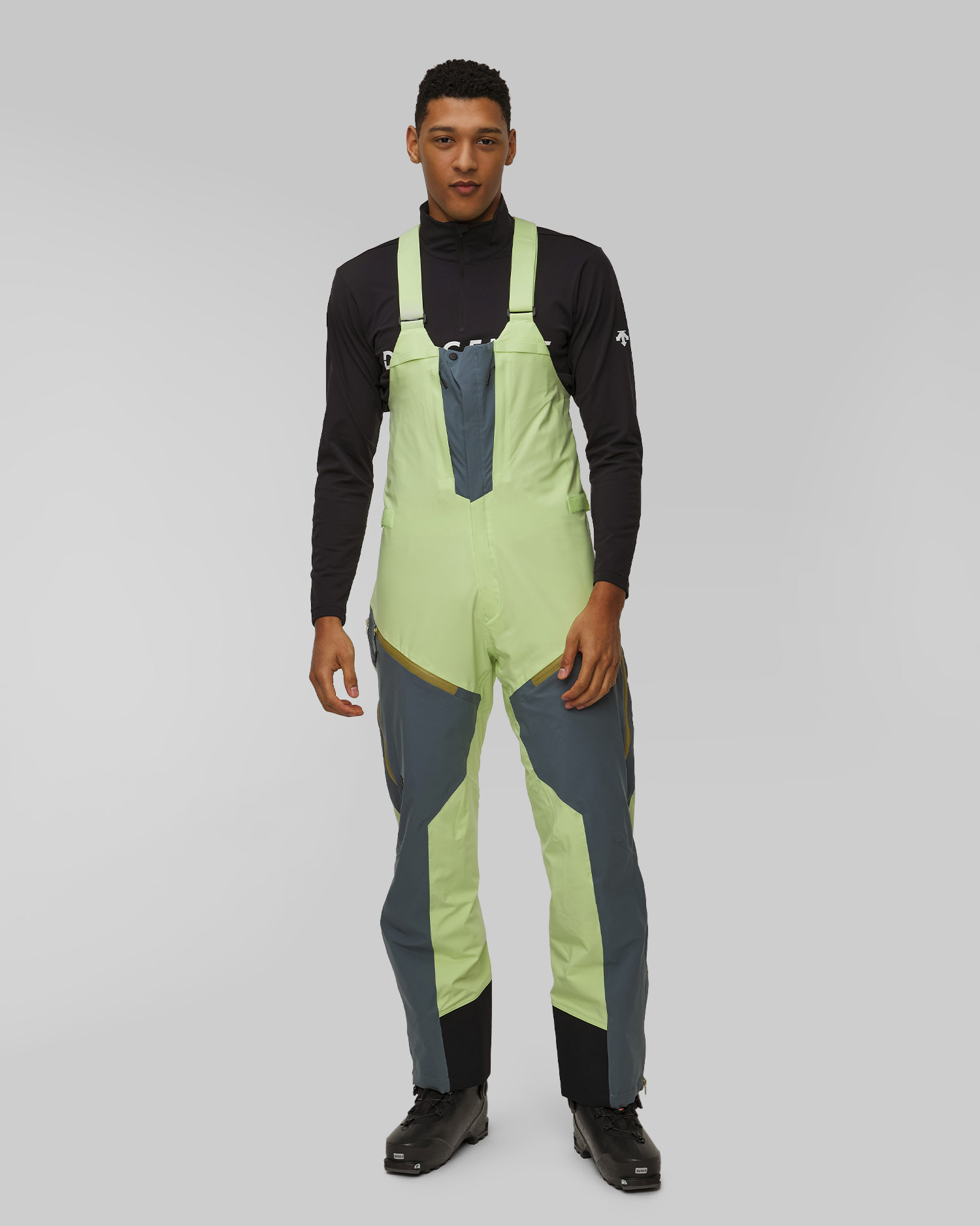 Spodnie narciarskie salopety męskie Descente Bib Pants