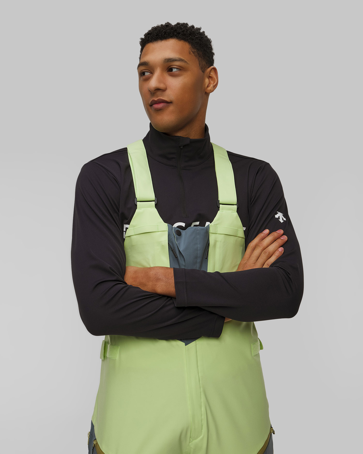 Spodnie narciarskie salopety męskie Descente Bib Pants