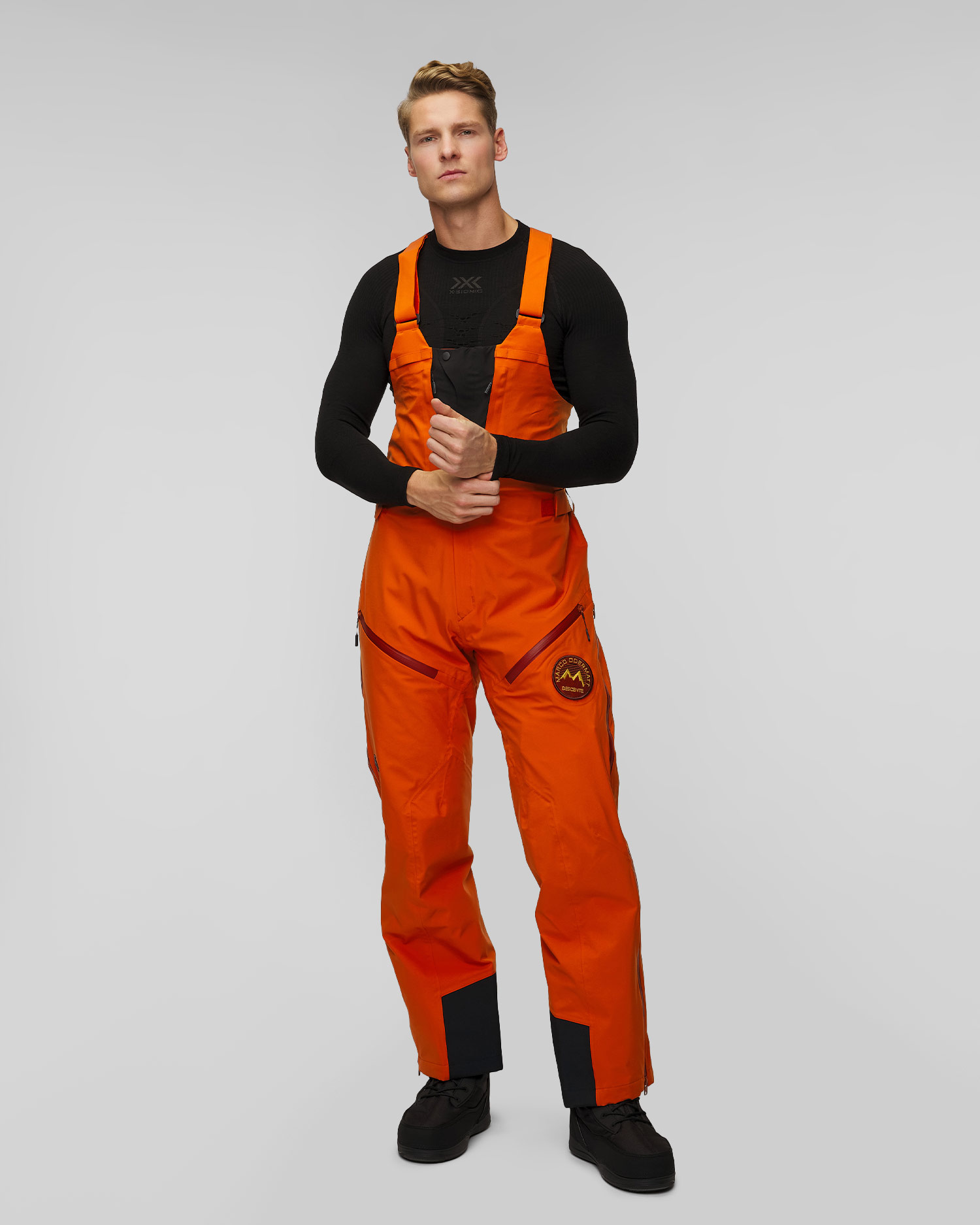 Spodnie narciarskie salopety męskie Descente x Marco Odermatt Bib Pants