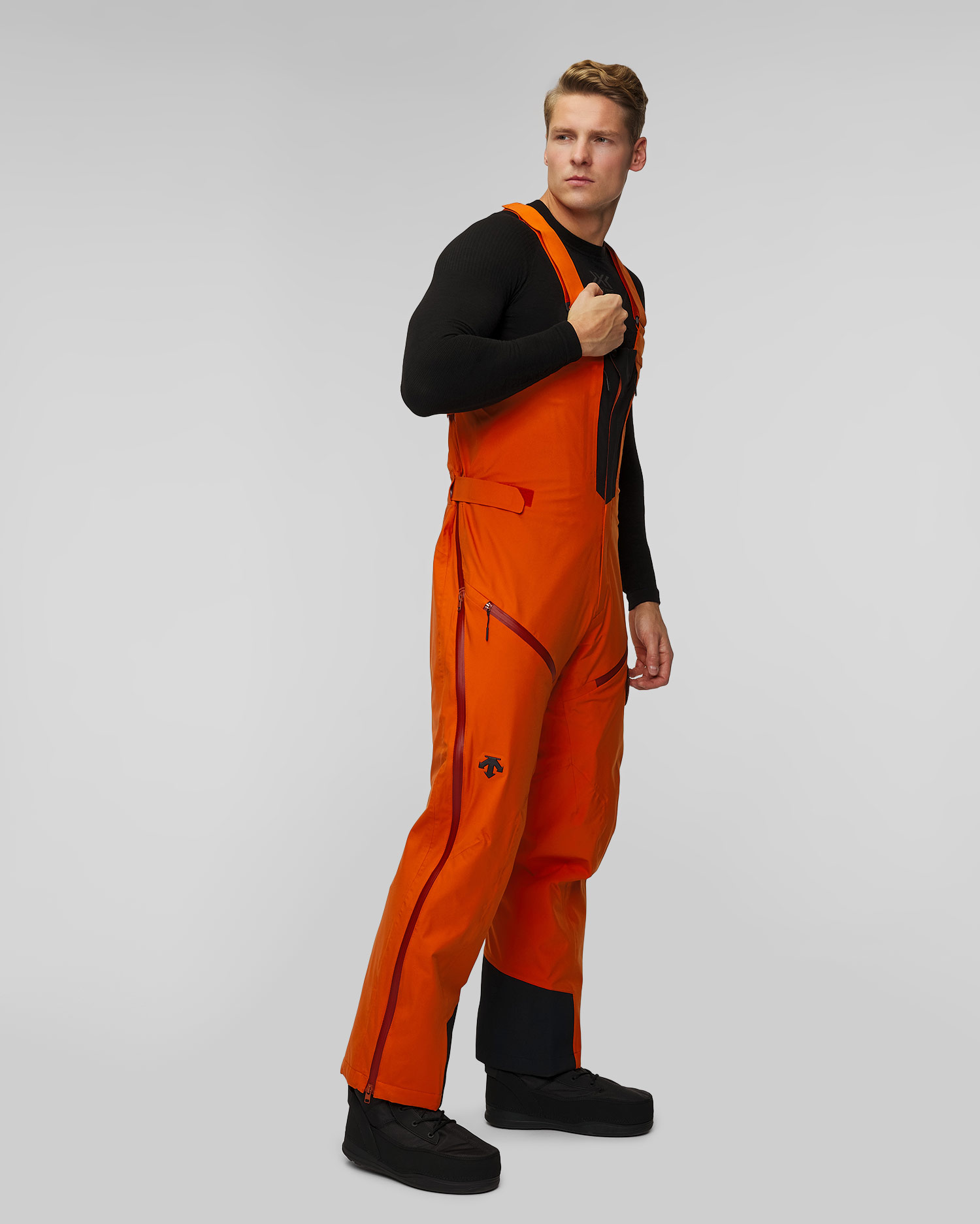 Spodnie narciarskie salopety męskie Descente x Marco Odermatt Bib Pants
