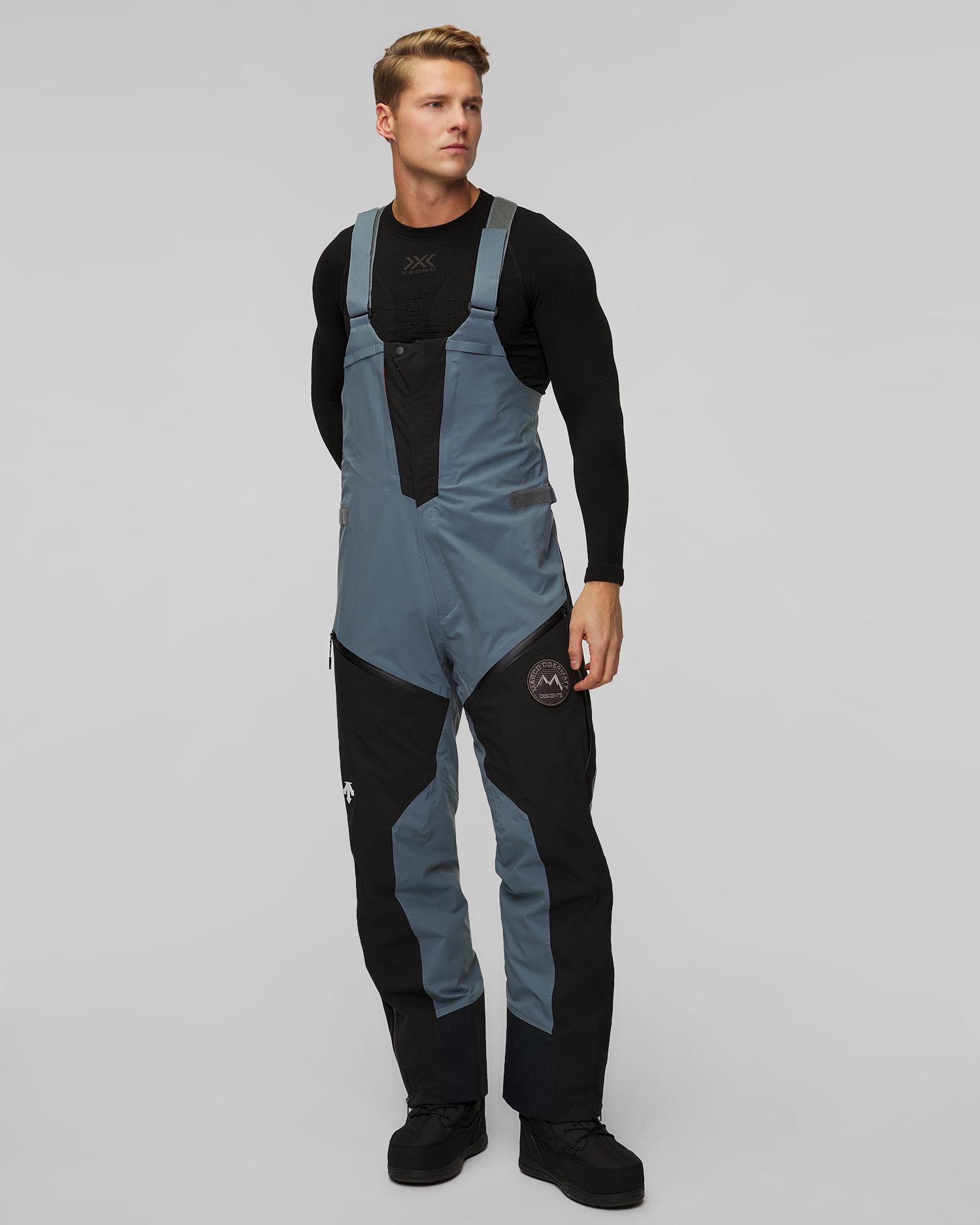 Spodnie narciarskie salopety męskie Descente x Marco Odermatt Bib Pants