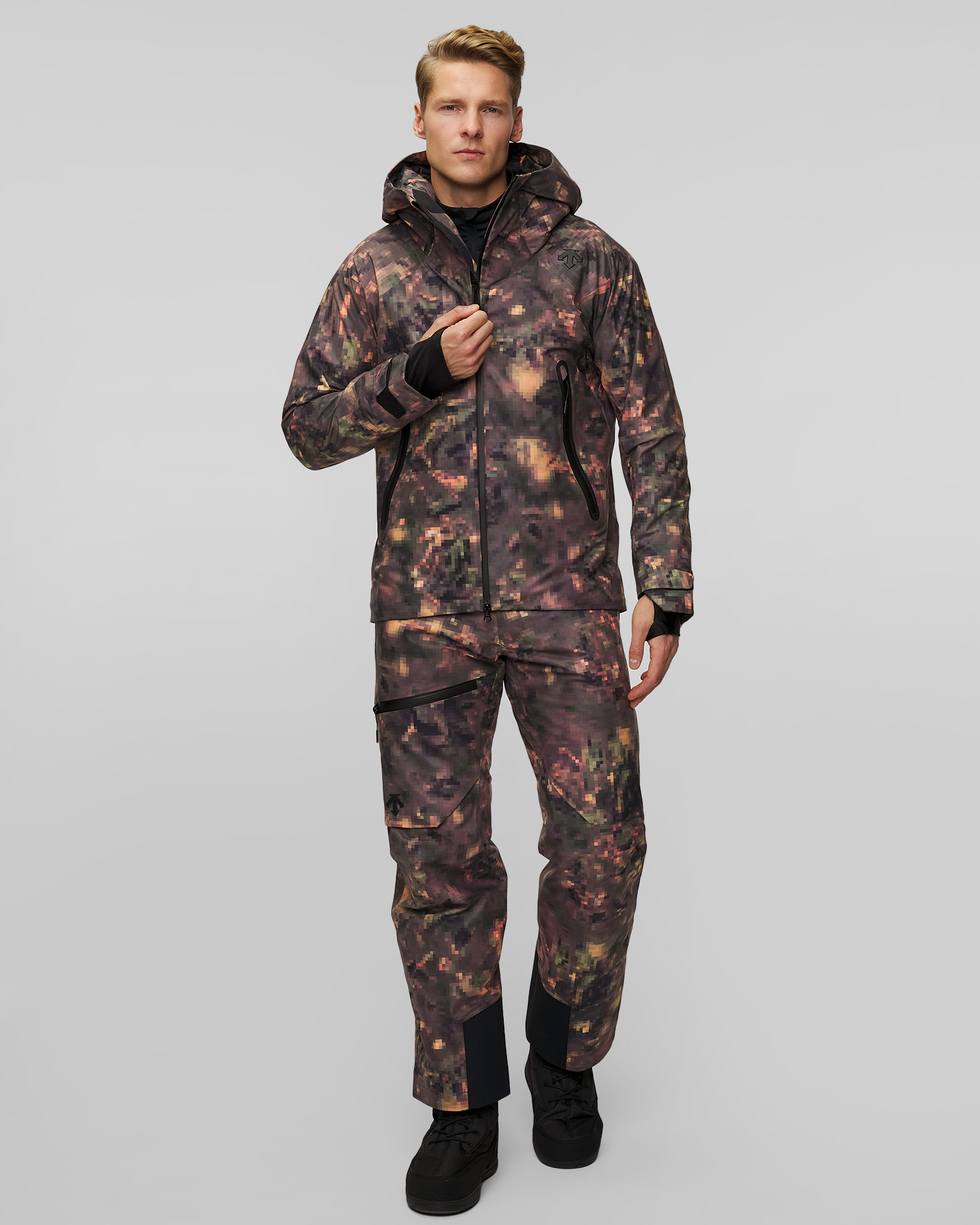 Veste de ski pour hommes Descente Brushed Lining