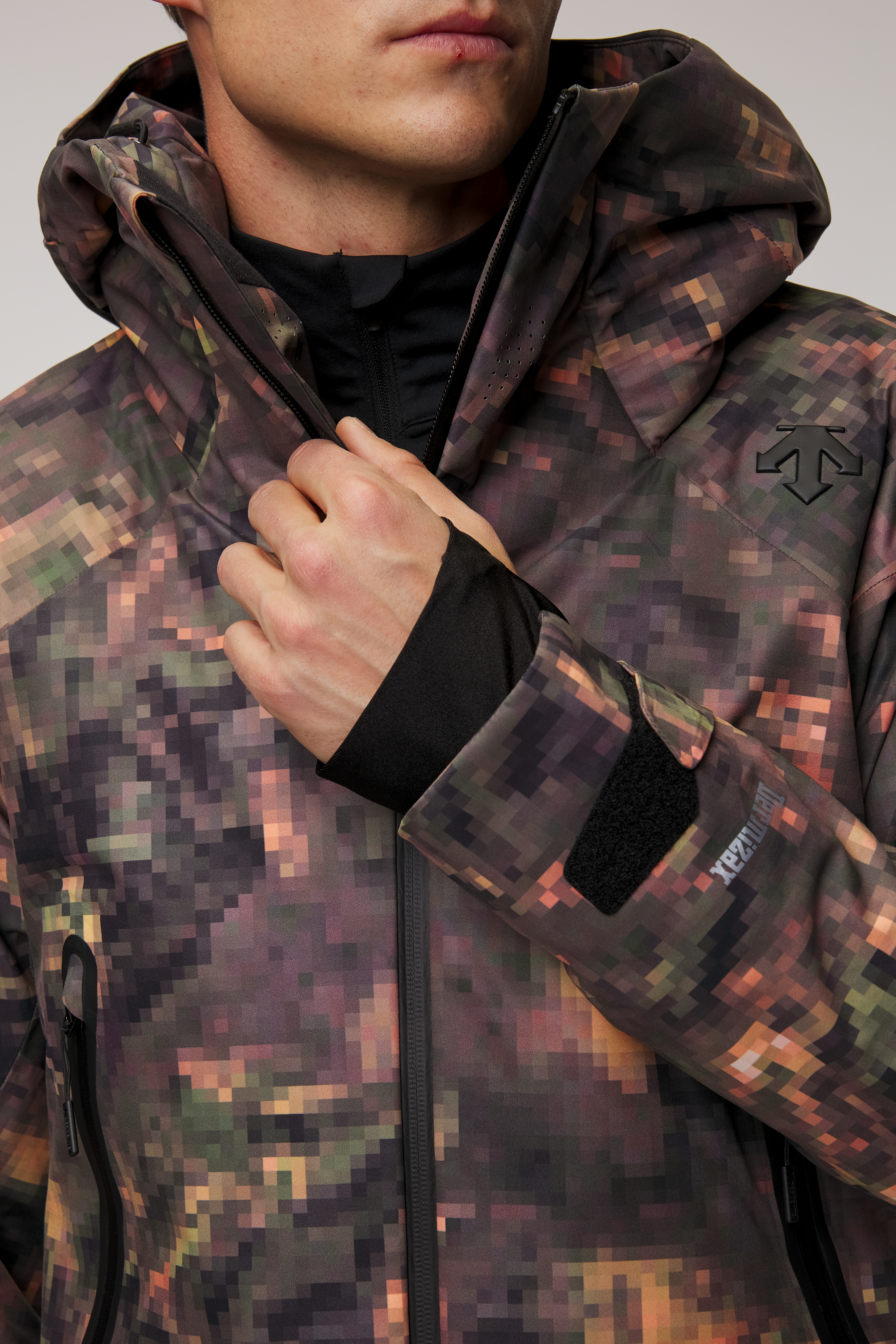 Giacca da sci da uomo Descente Brushed Lining