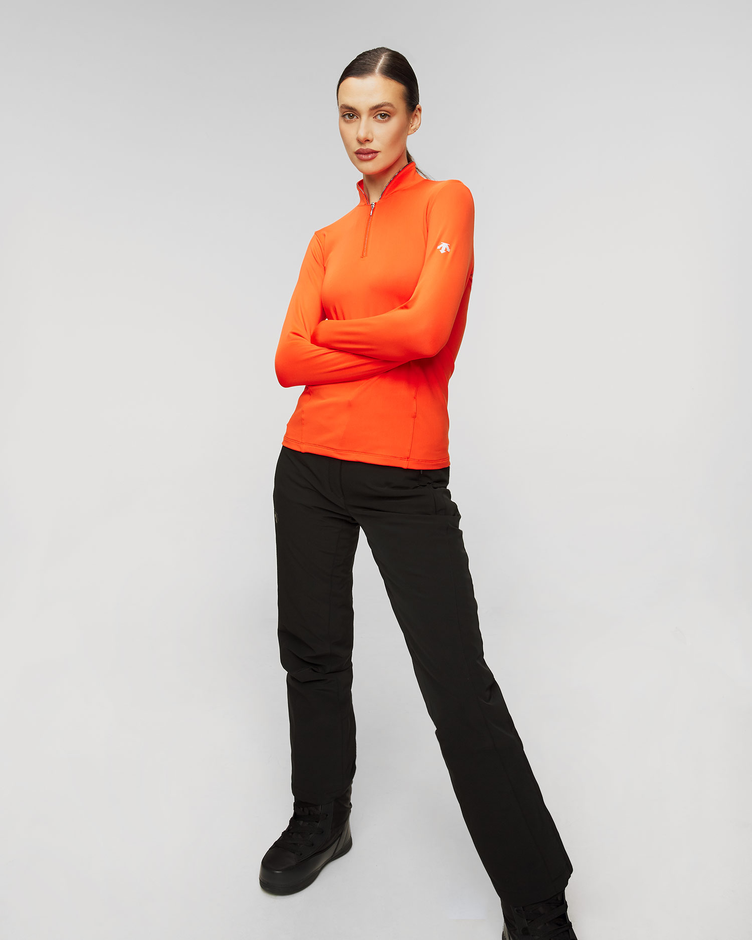 Bluză cu guler înalt pentru femei Descente Carla