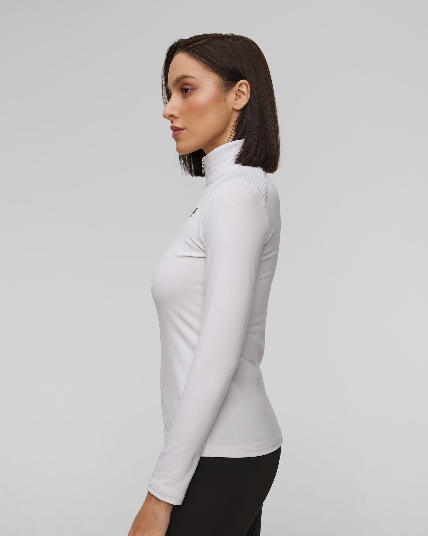 Descente Shoulder Trim amen-Rollkragenpullover mit Reißverschluss