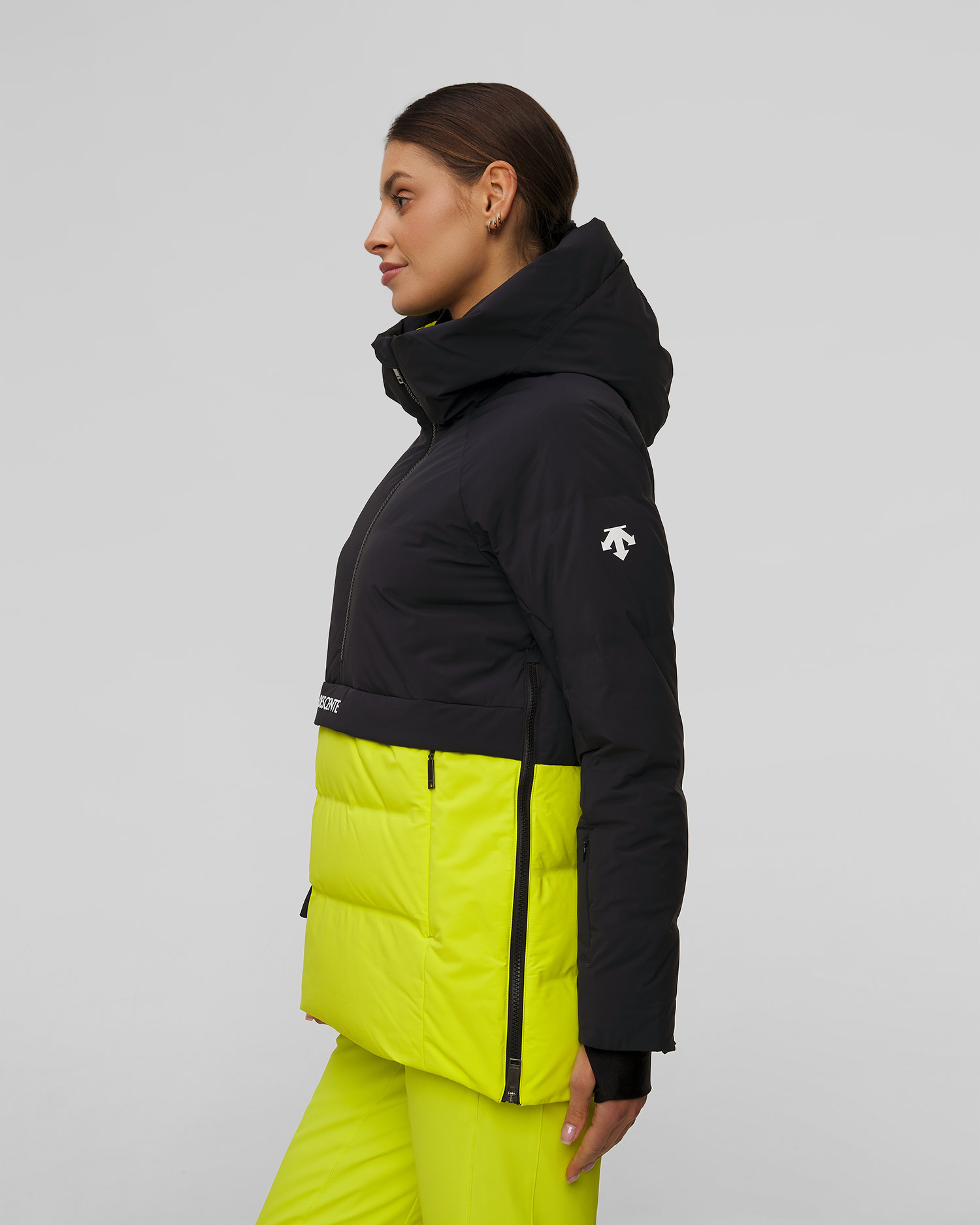 Anorak narciarski puchowy damski Descente