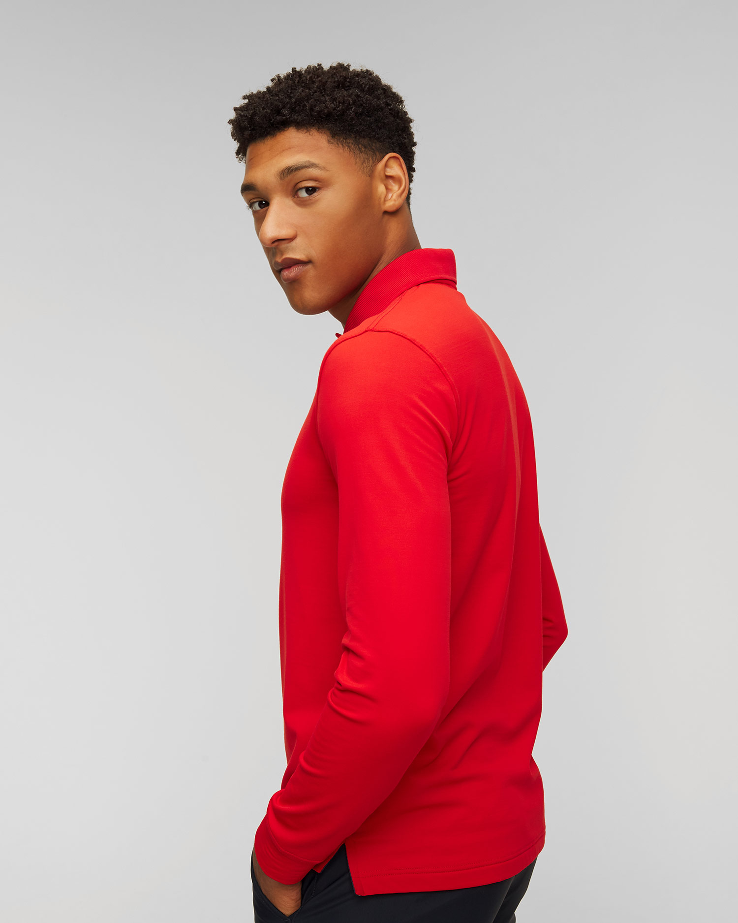 Polo à manches longues pour hommes Chervo Anguy