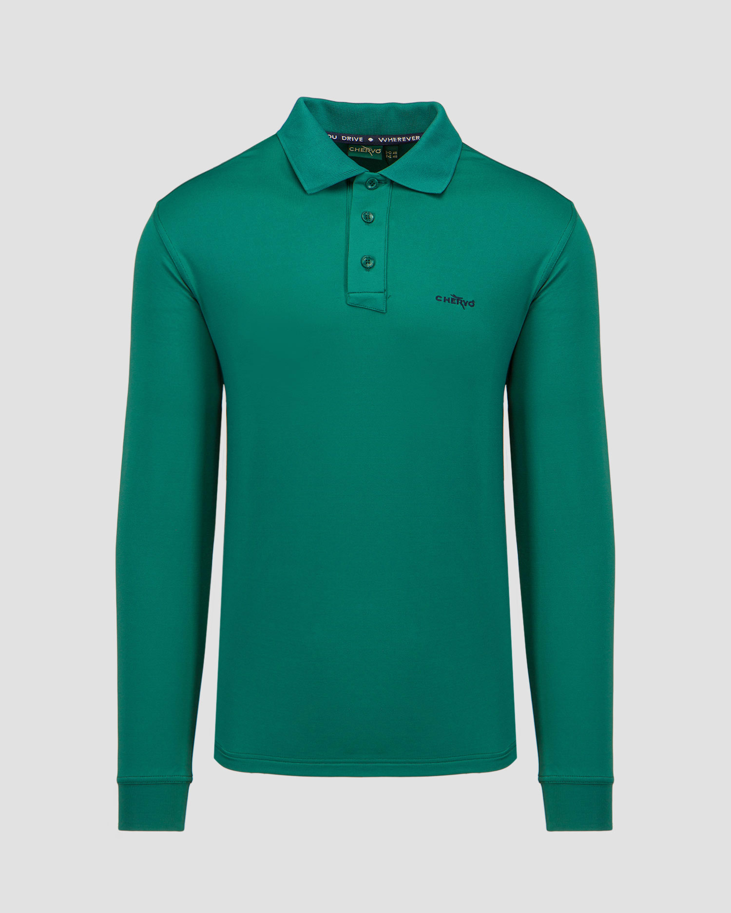 Polo à manches longues pour hommes Chervo Anguy