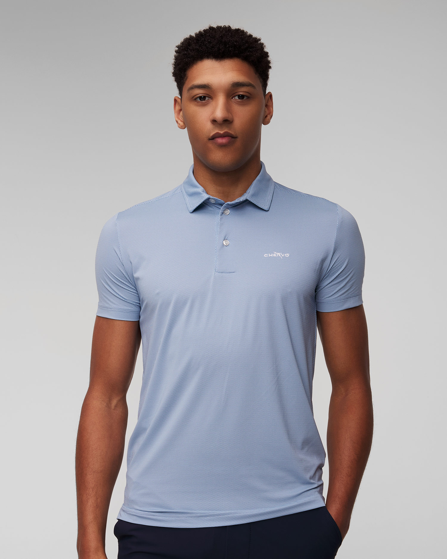 Pánská polokošile Chervo Alikan, Barva/Vzor: Niebieski,Print