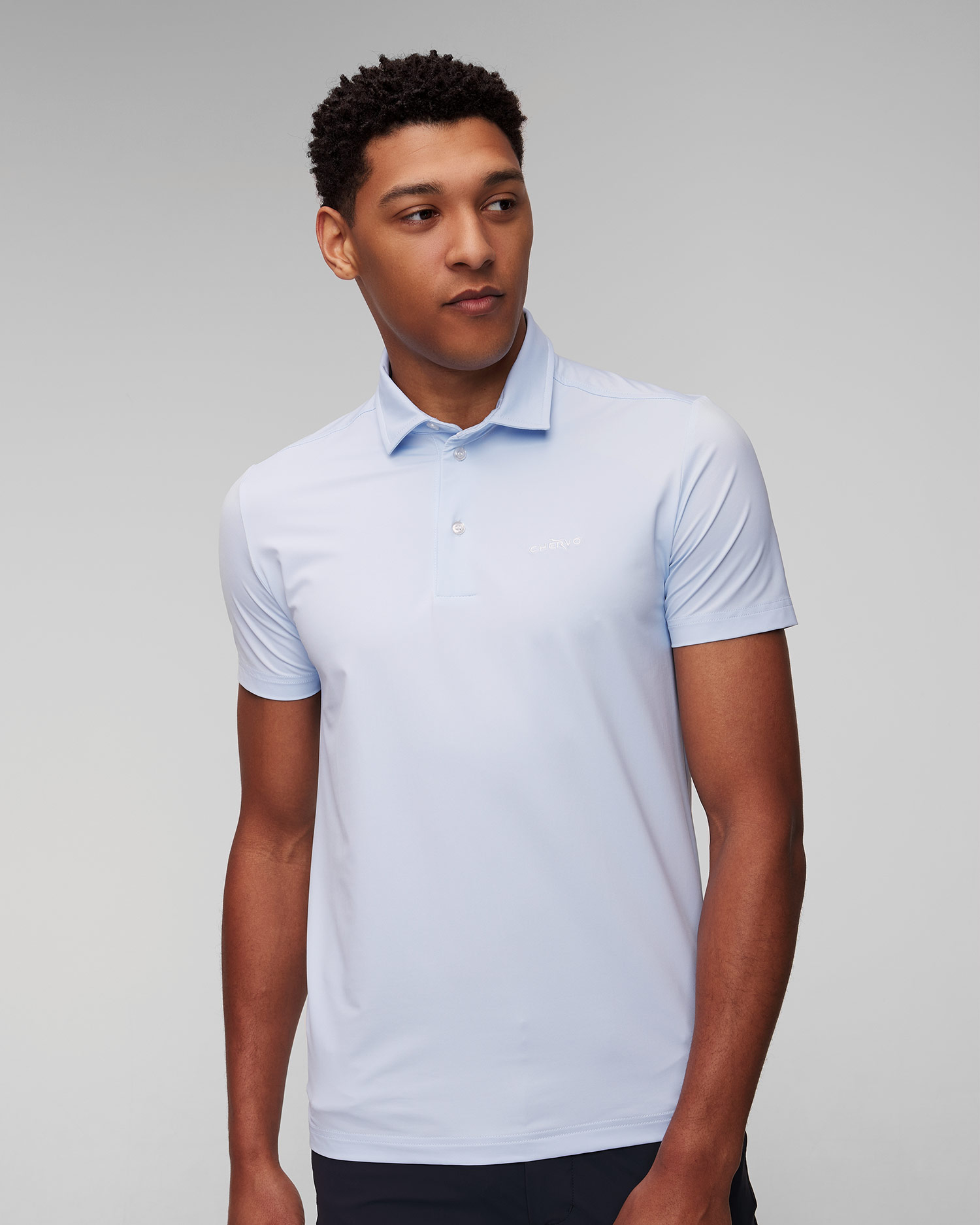 Polo pánské Chervo Alikan, Barva/Vzor: Niebieski