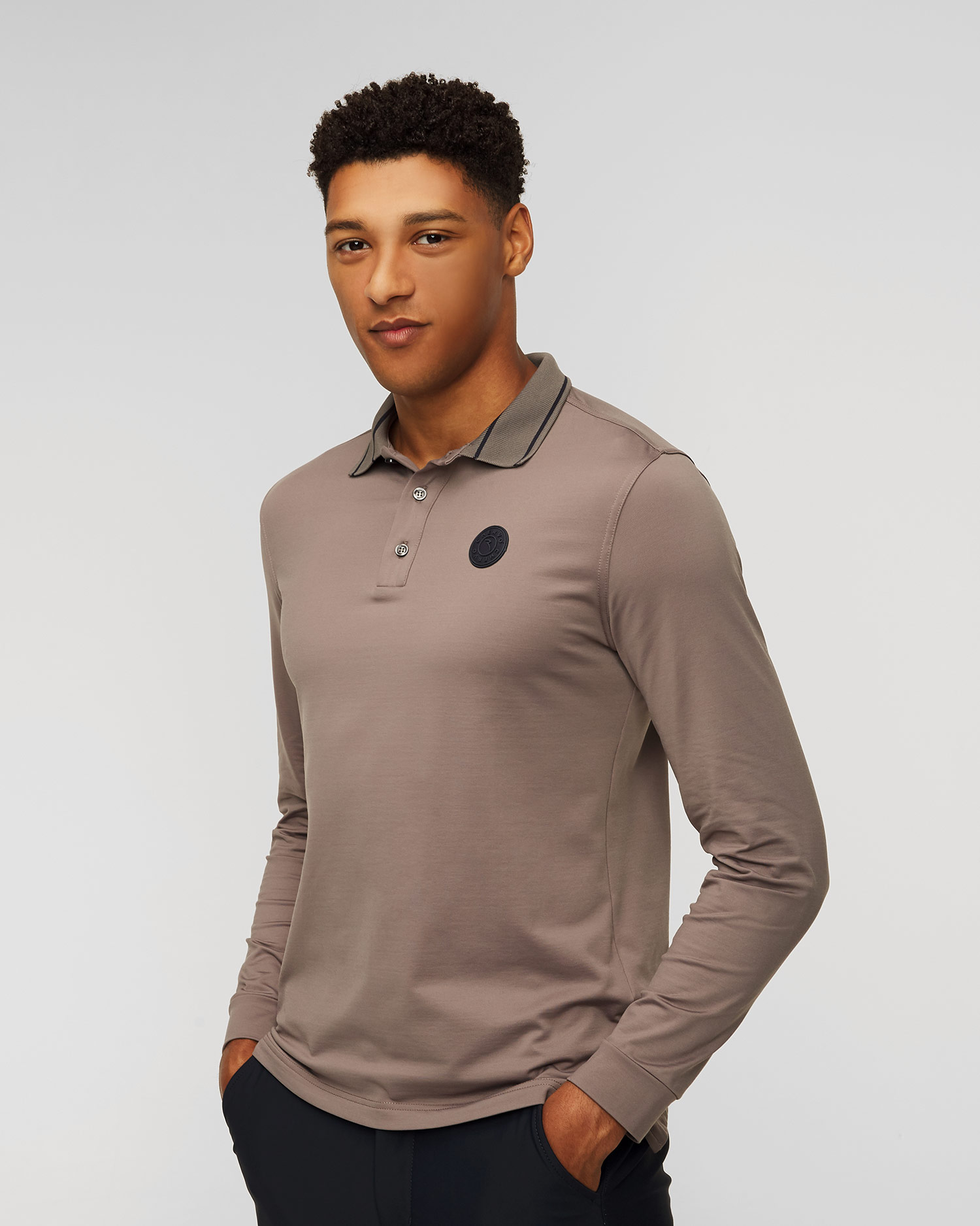 Polo à manches longues pour hommes Chervo Annuncio