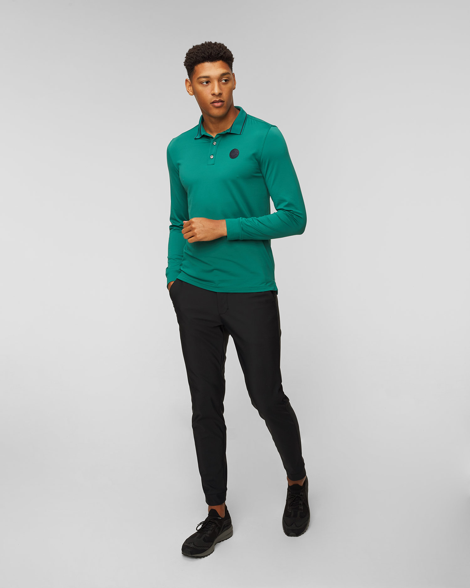 Pánska polo košeľa s dlhým rukávom Chervo Annuncio