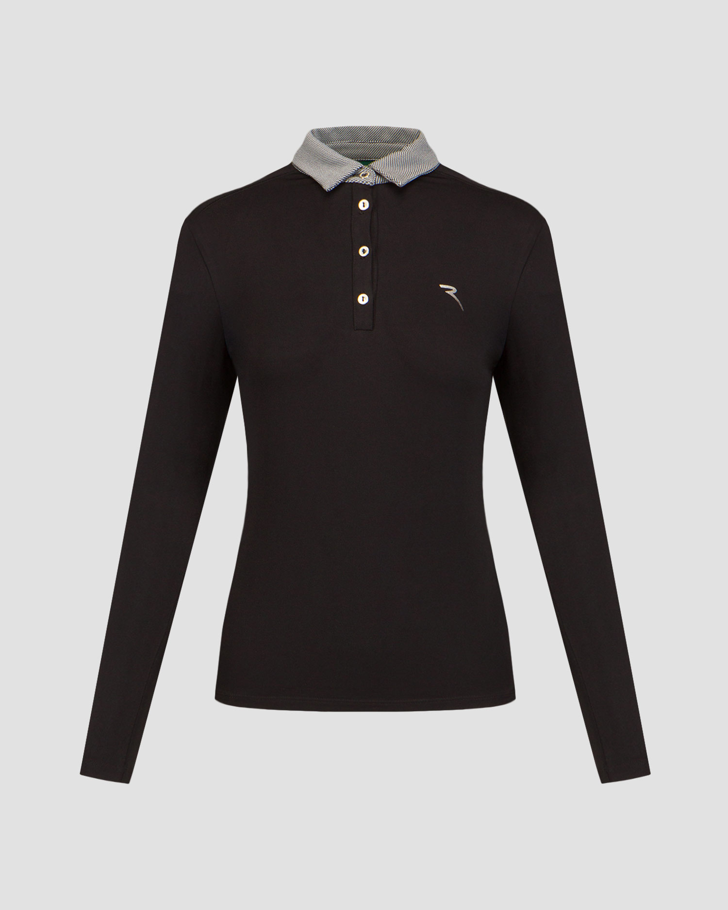 Women's polo with long sleeves Chervo Avendo