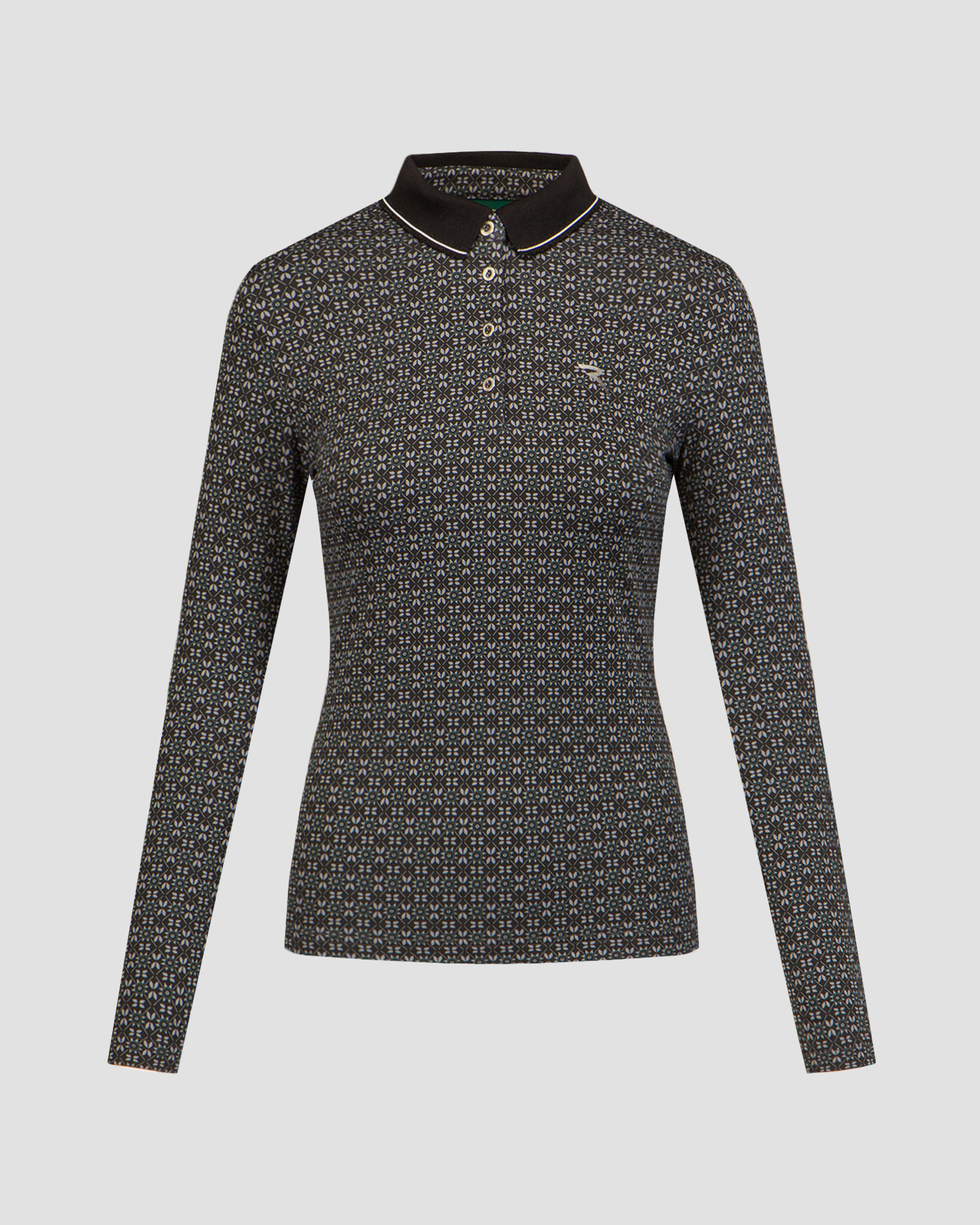 Women's polo with long sleeves Chervo Amata