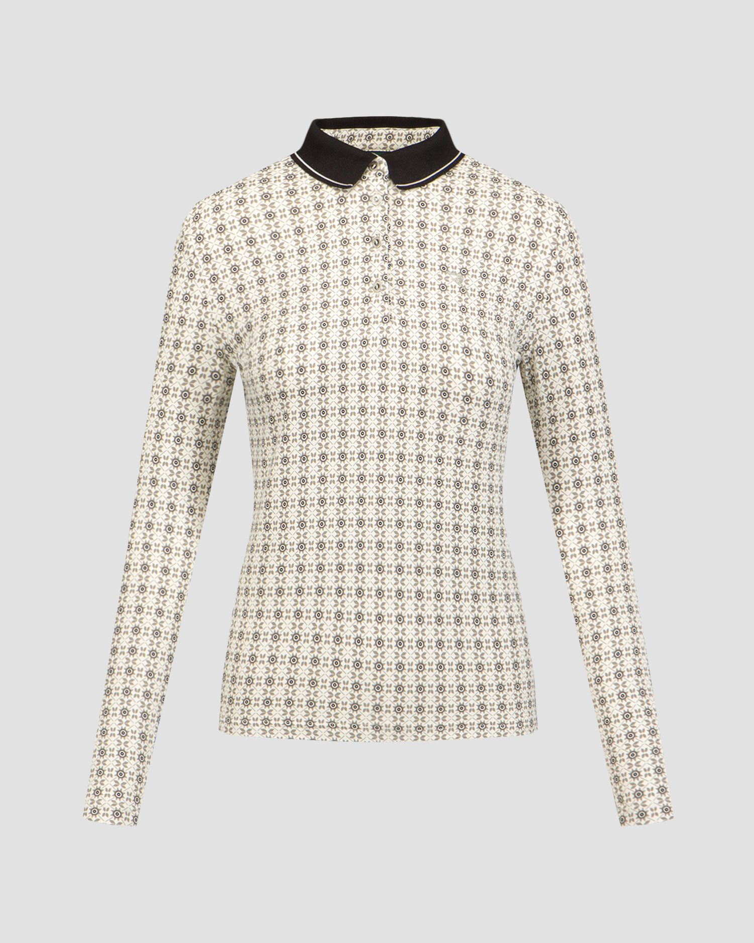 Women's polo with long sleeves Chervo Amata