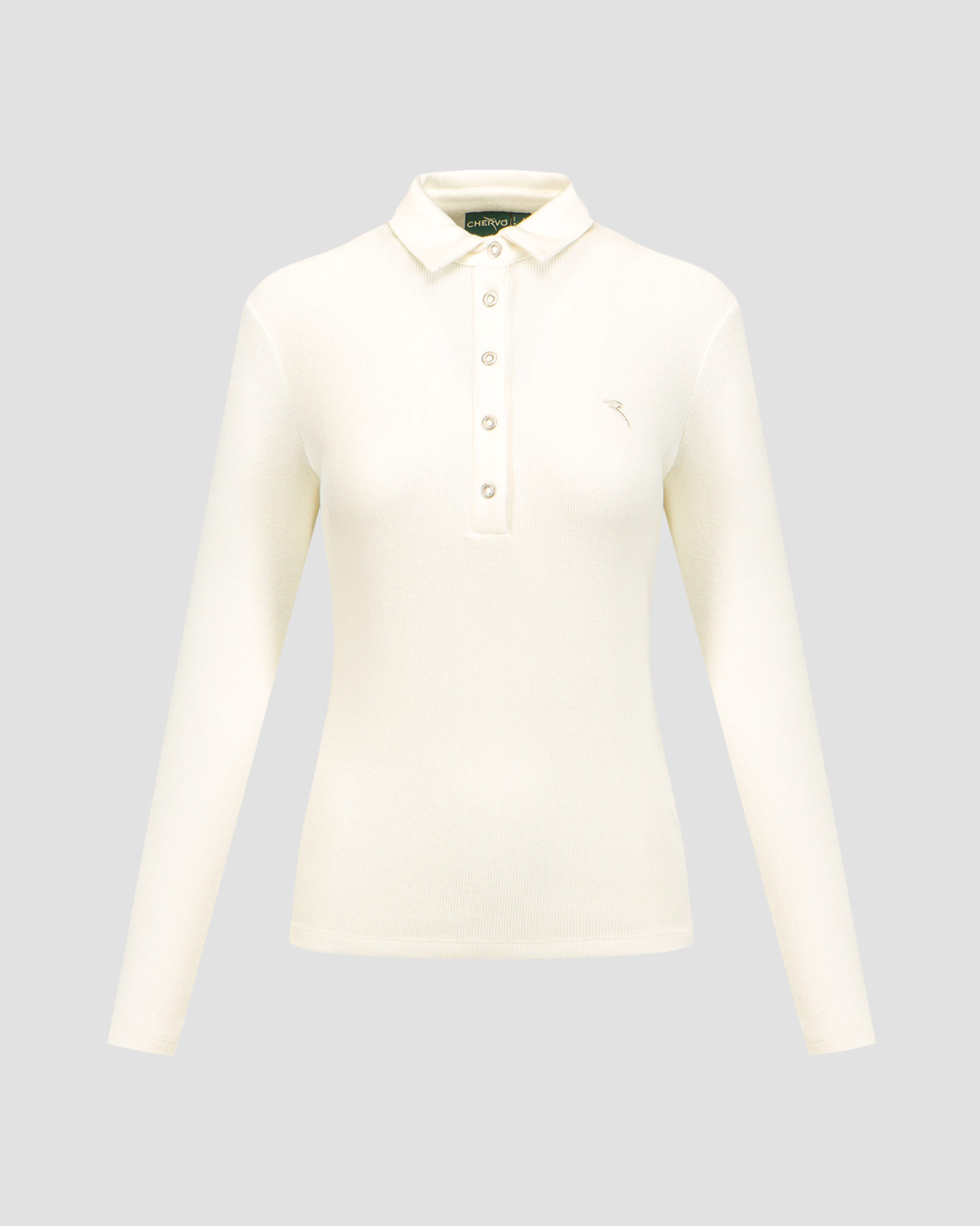 Women's polo with long sleeves Chervo Avene